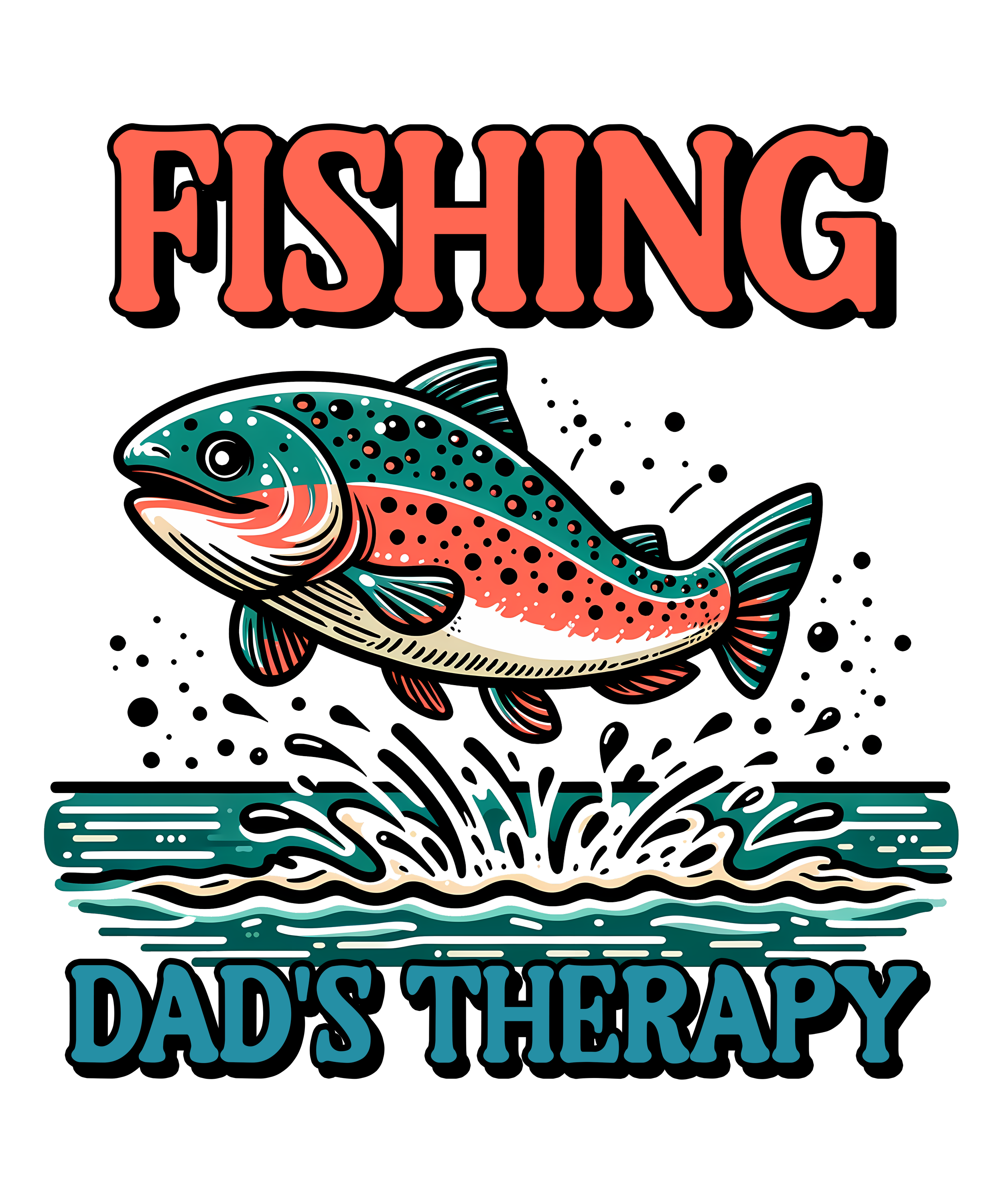 Dadfish014 - 10"x12"
