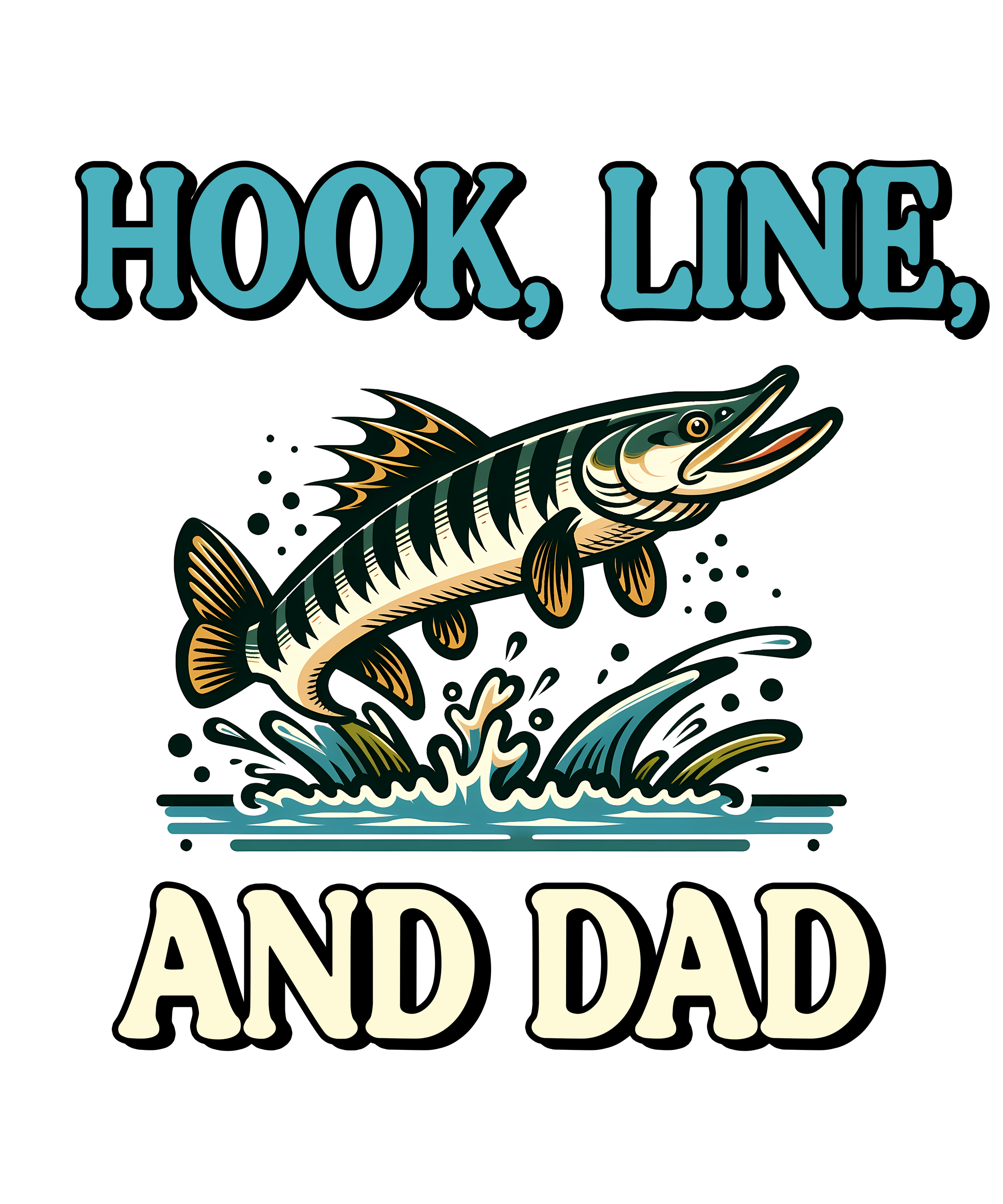 Dadfish018 - 10"x12"