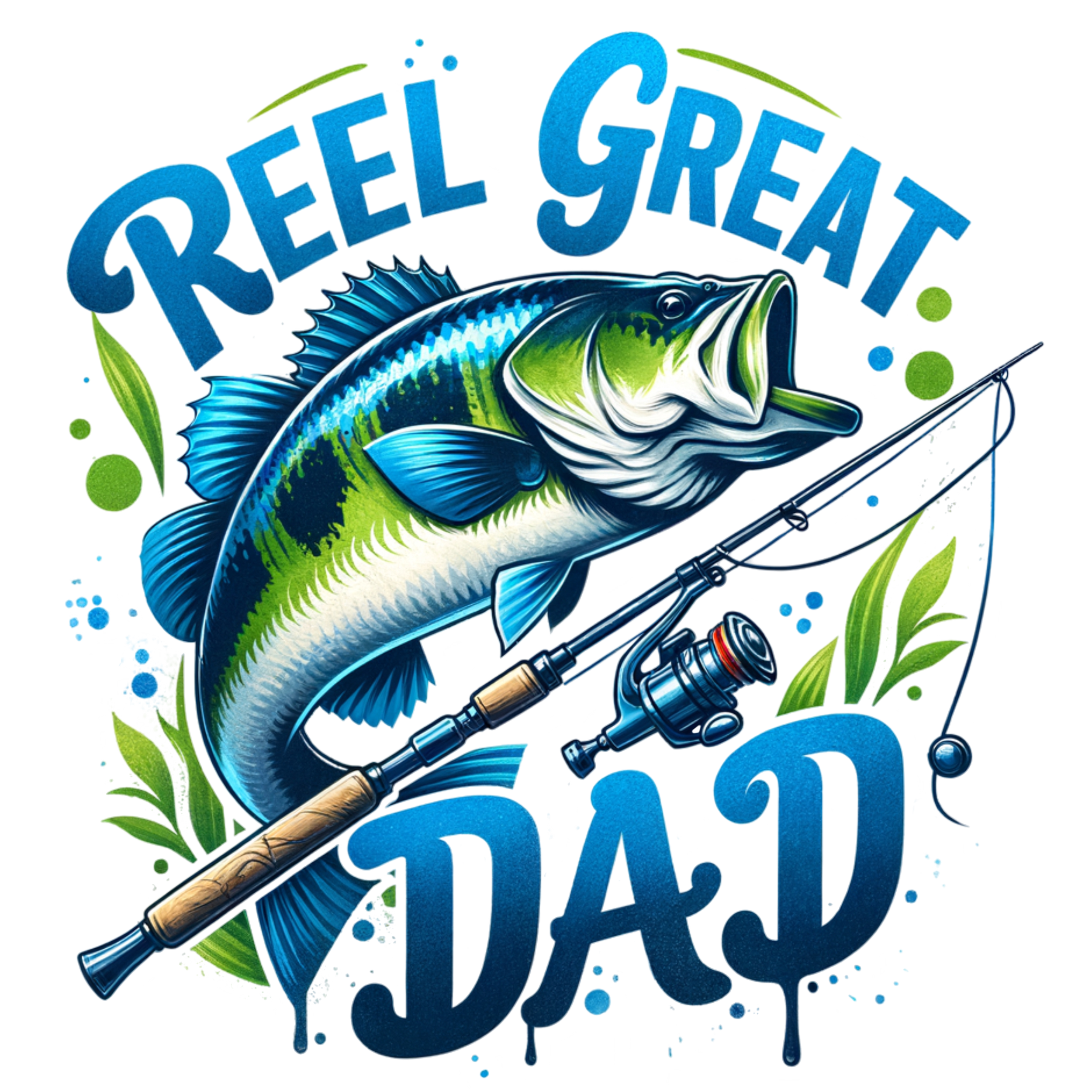 Dadfish037 - 10"x10"