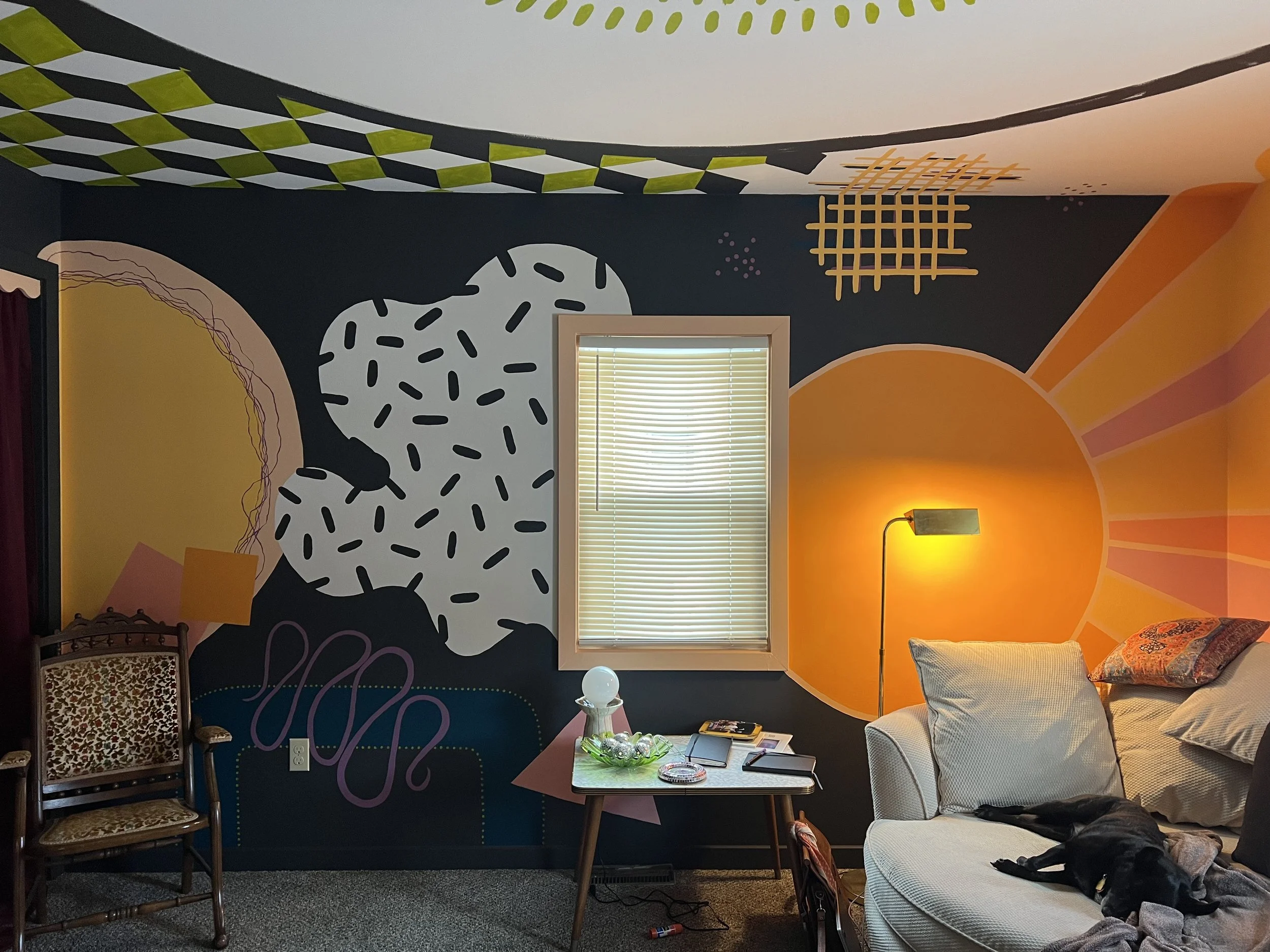 Home Office Mural