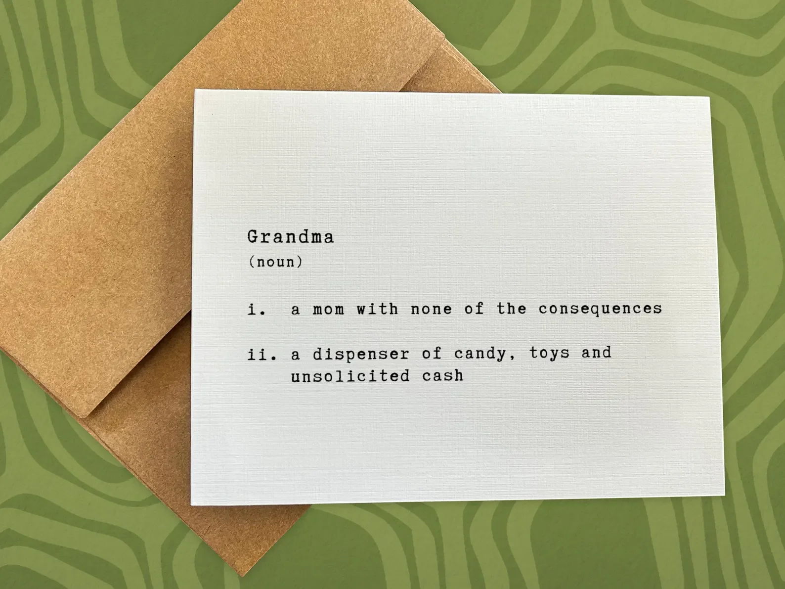 Definition of a Grandma