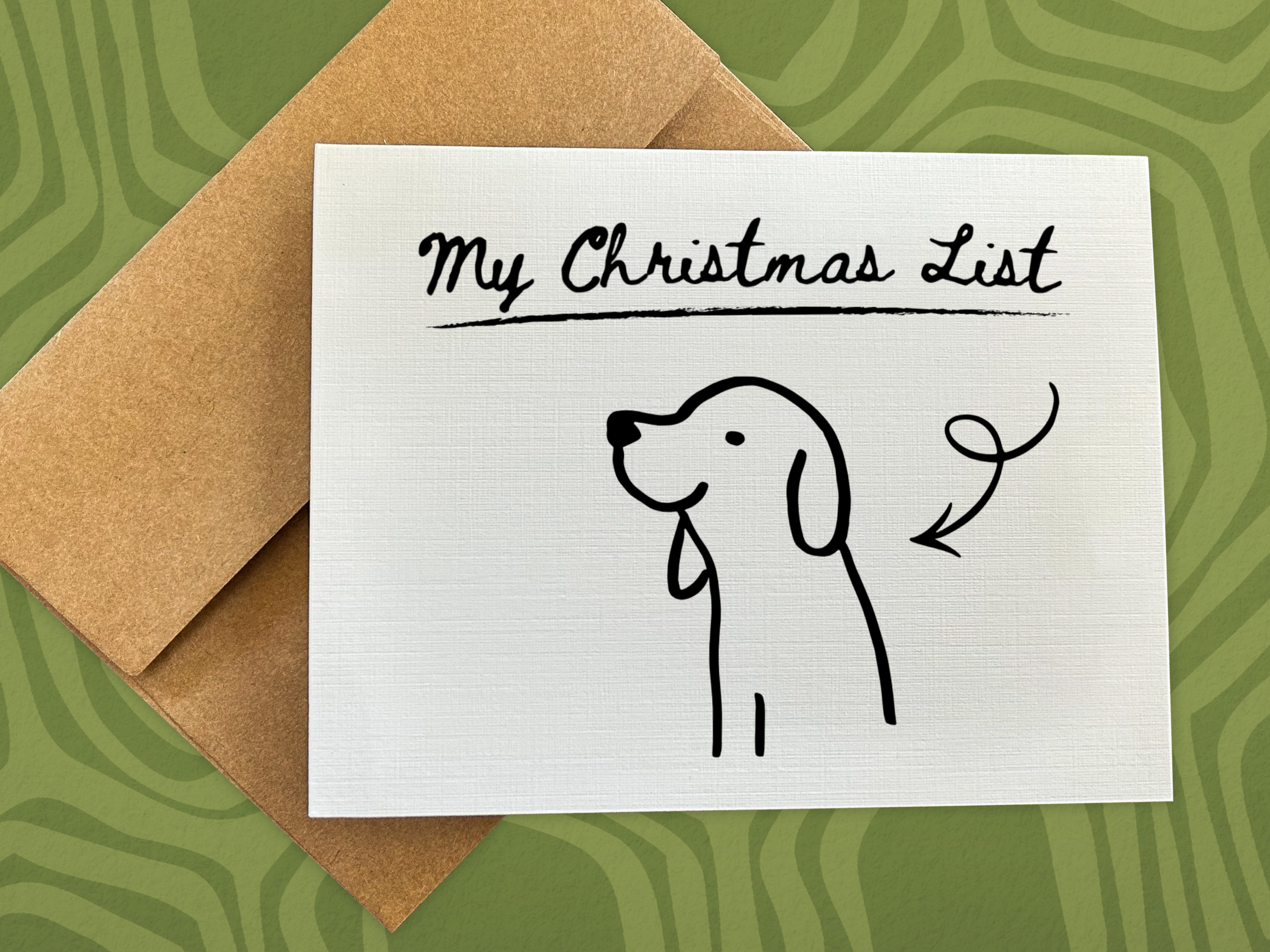My Christmas List - Dog
