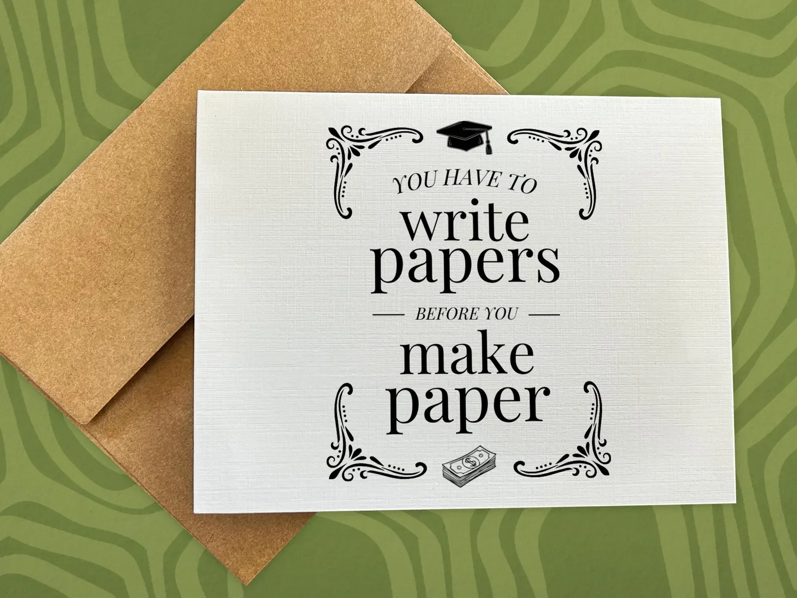 Writing Papers Before Making Paper