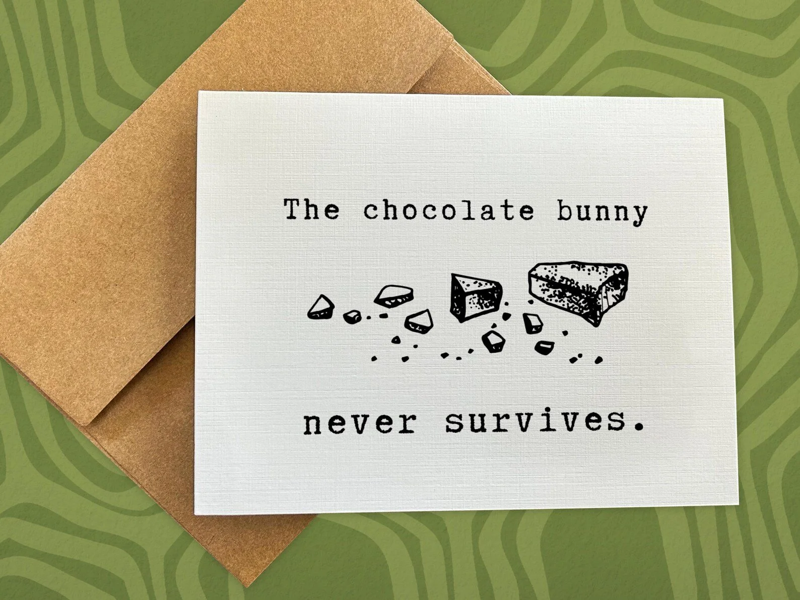 Chocolate Bunny Never Survives