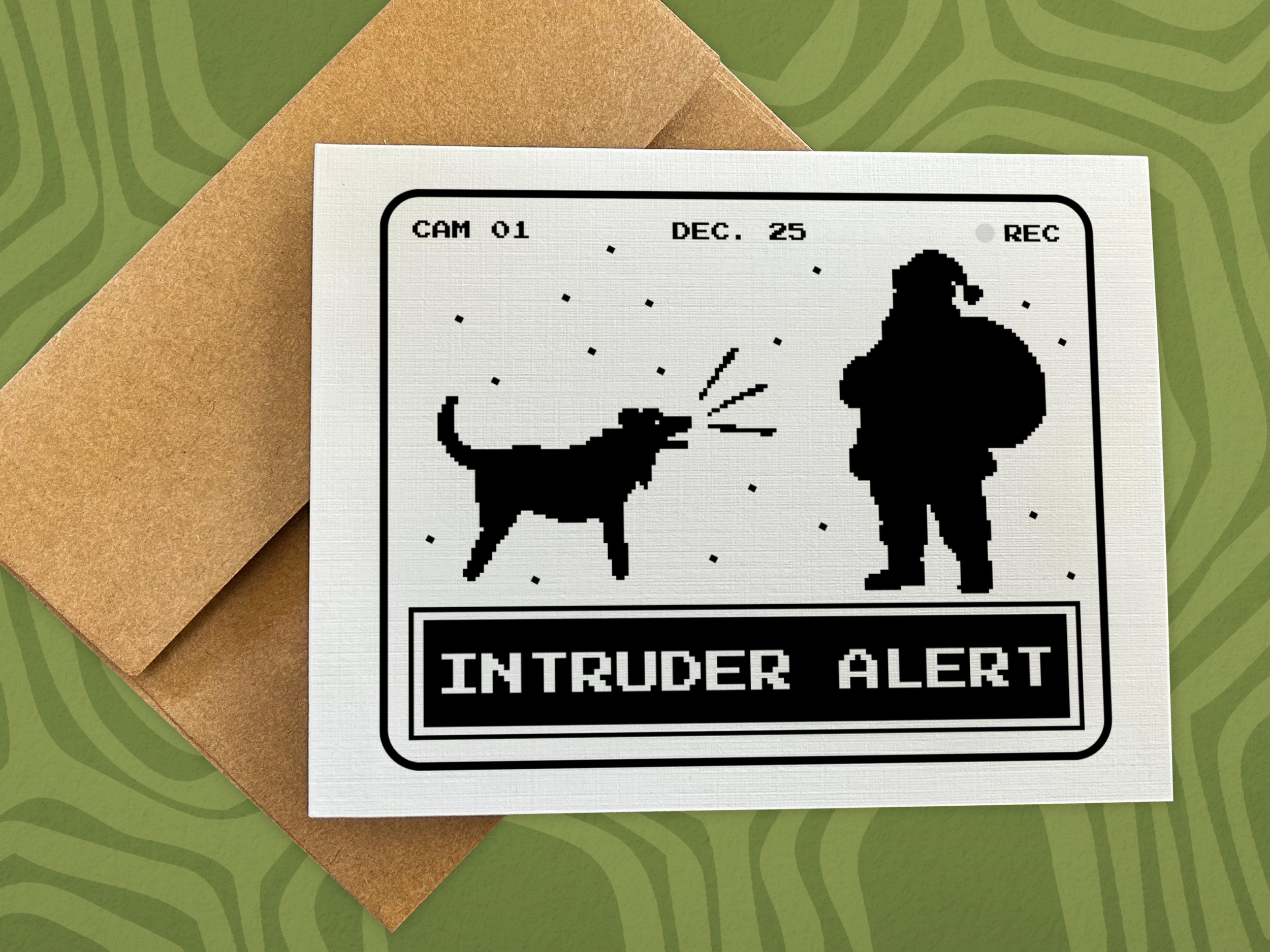 Intruder Alert Santa