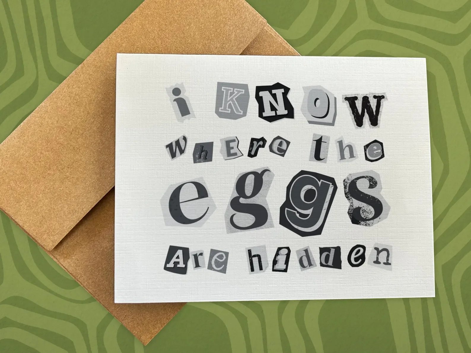 Easter Egg Ransom Note