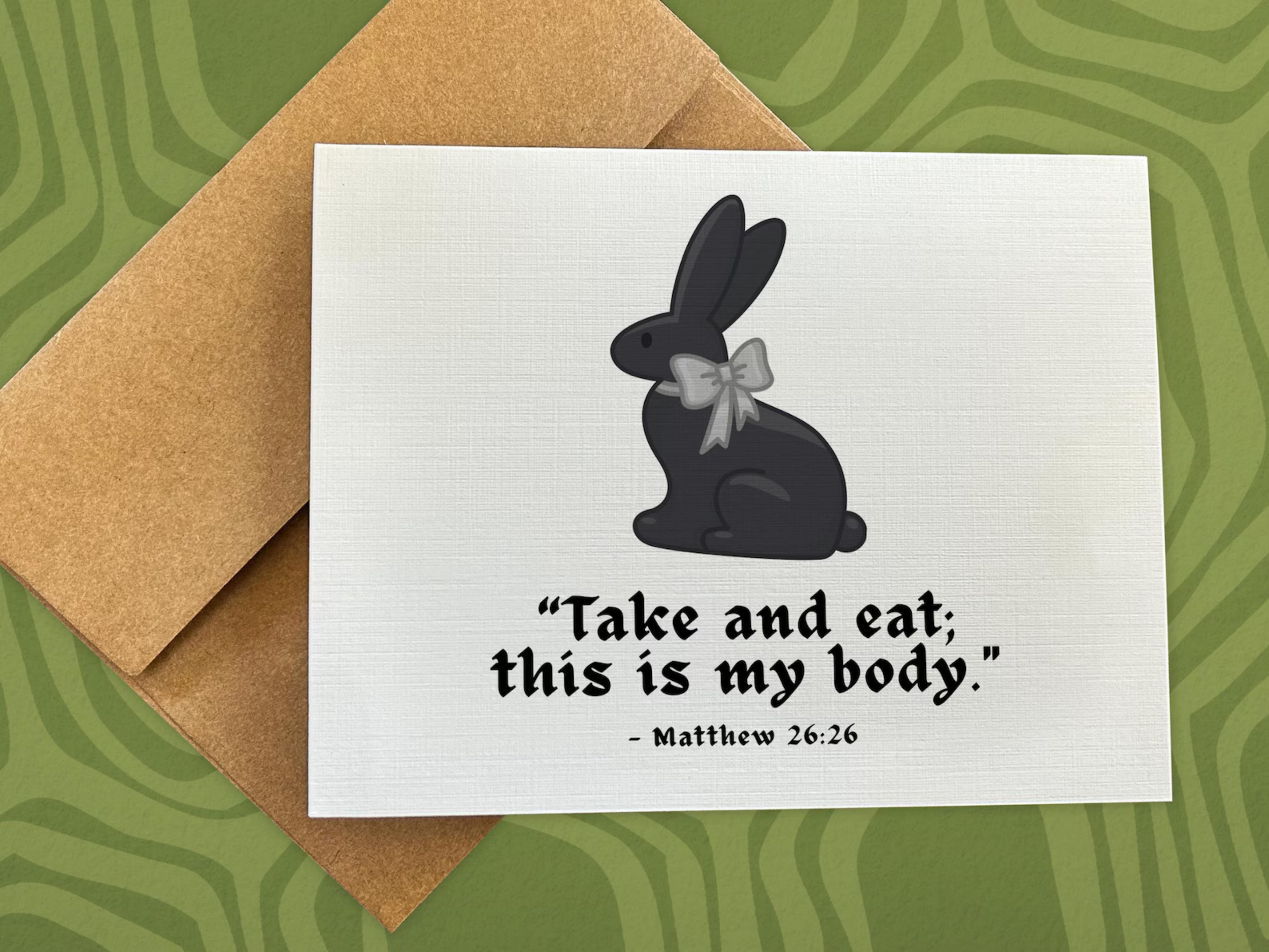 Chocolate Bunny Eucharist
