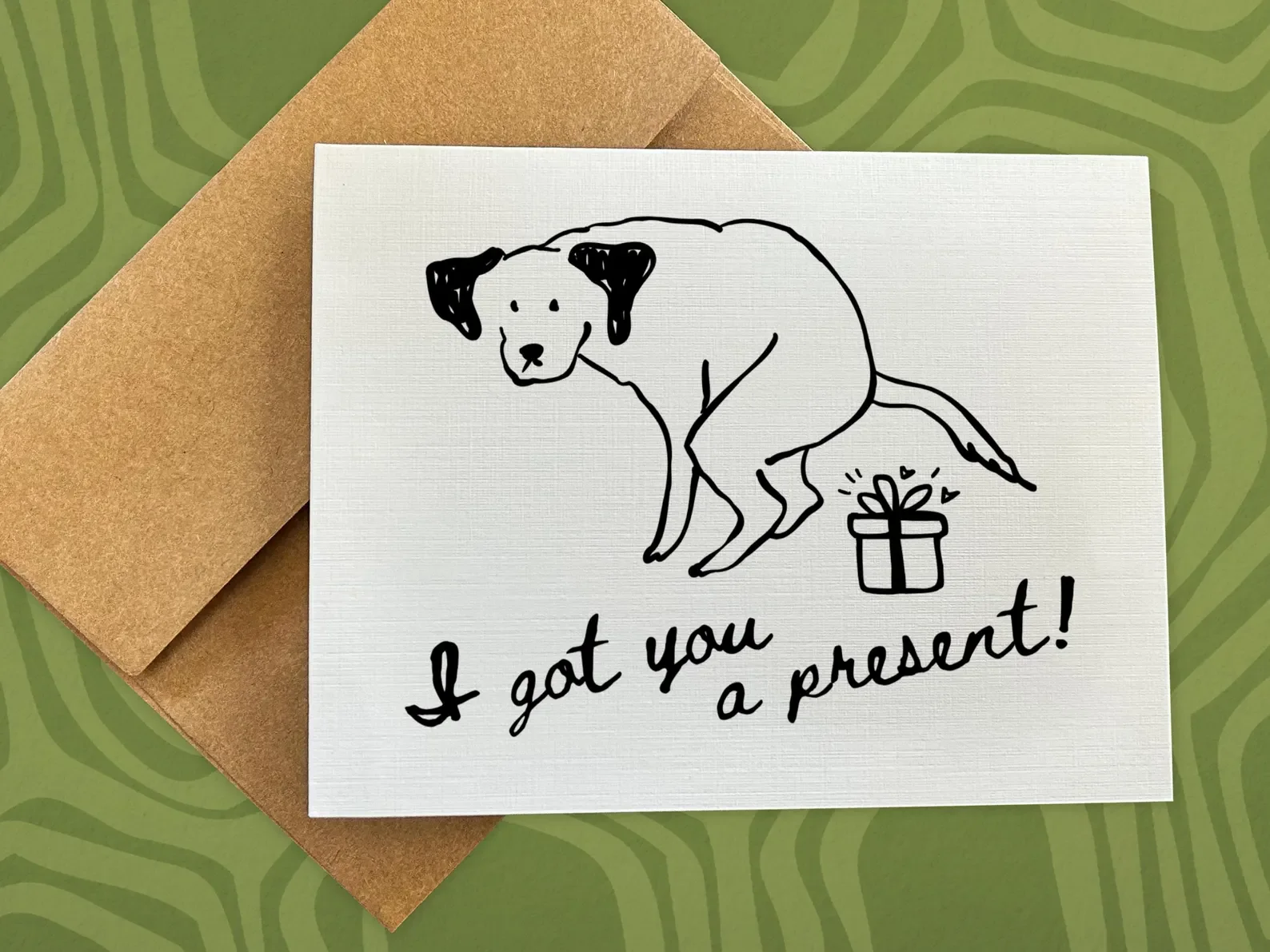 Got You A Present - Dog