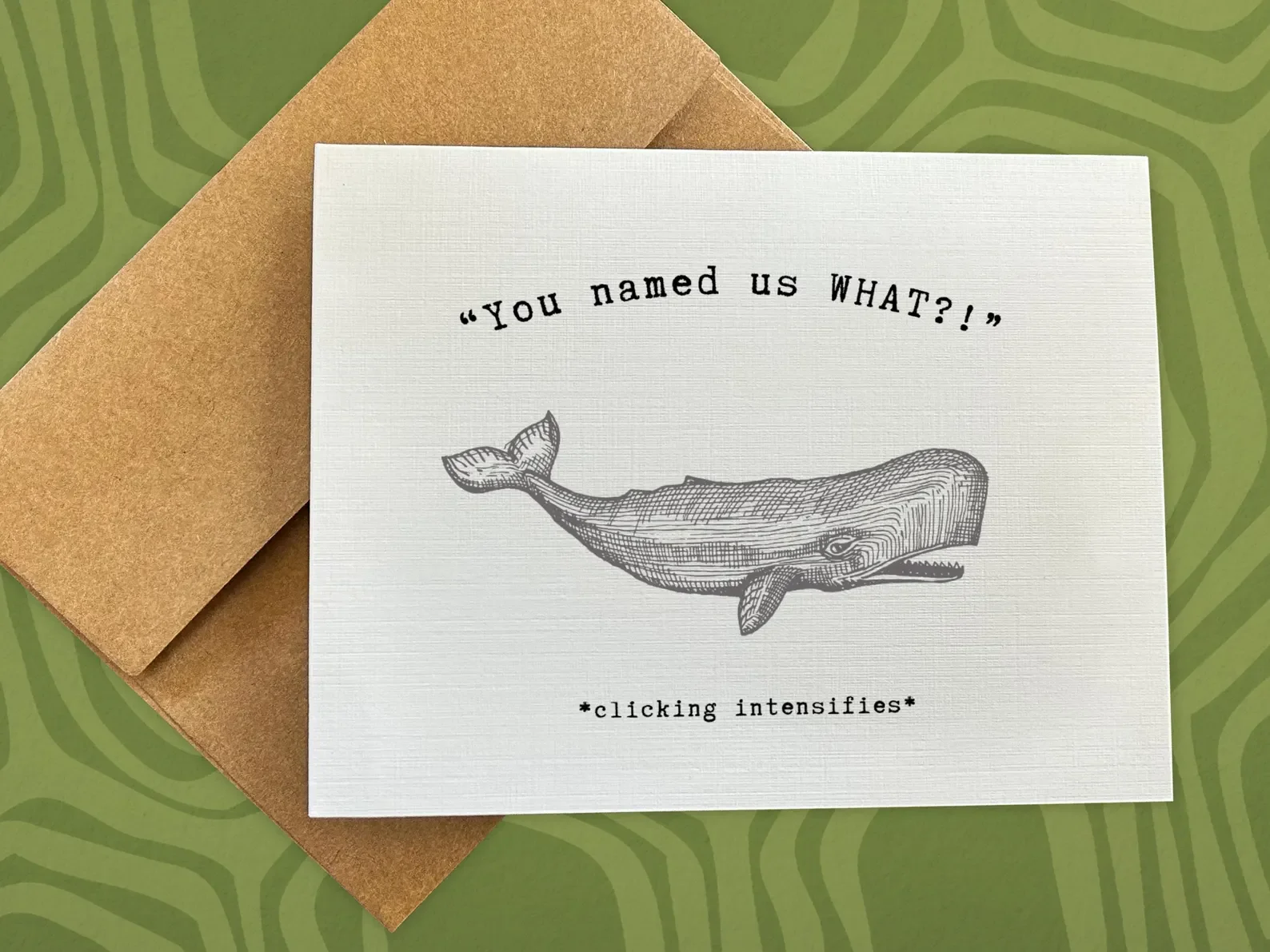 Sperm Whale Finds Out His Name