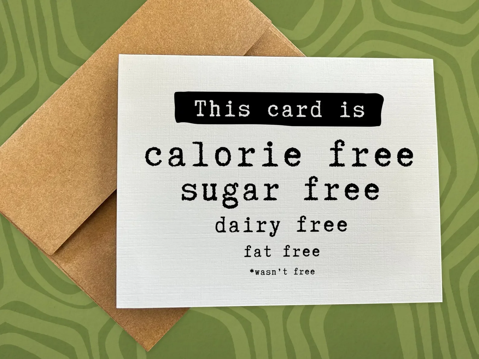 Guilt-Free, But Not Free