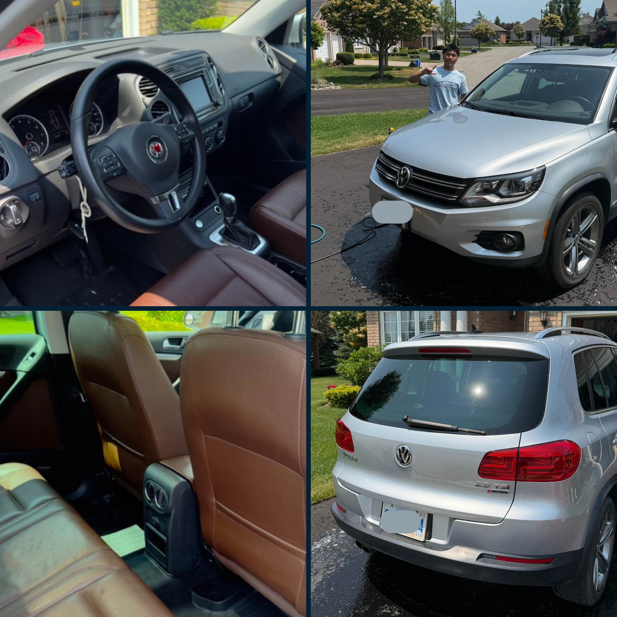 2012 Volkswagen Tiguan Interior and Exterior Detail