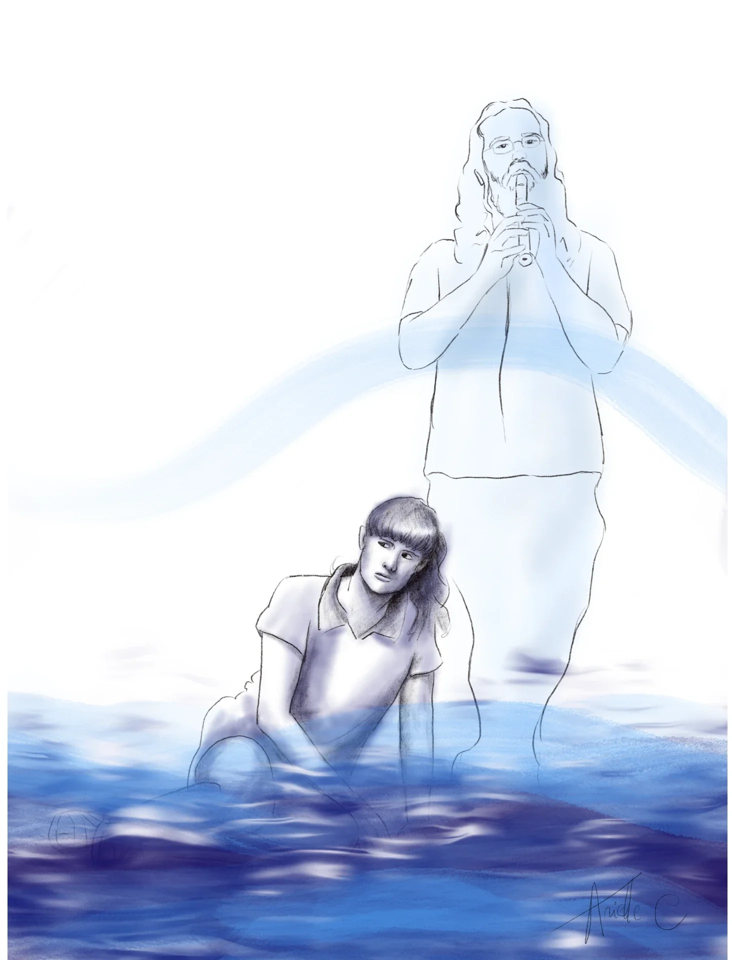 Digital drawing on Procreate