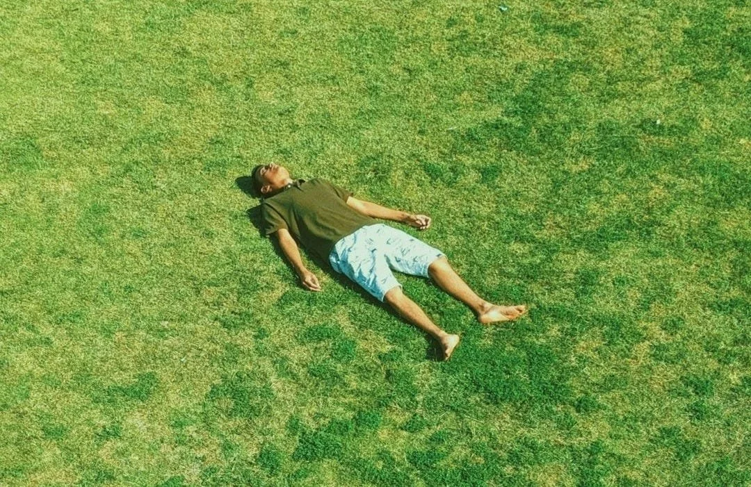 corpse pose