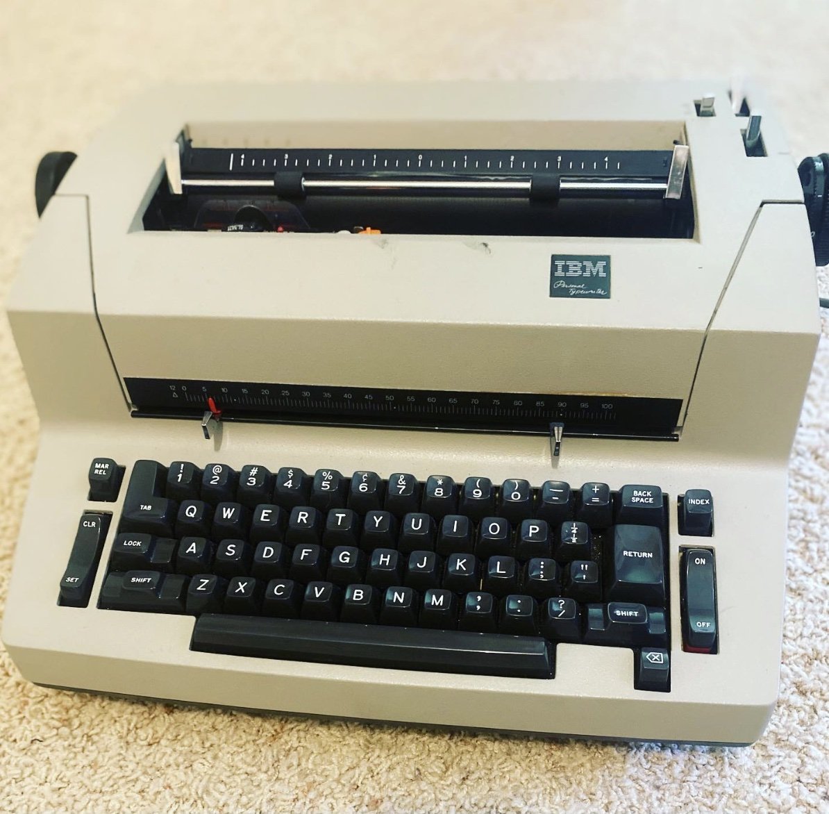 '83 ibm personal typewriter