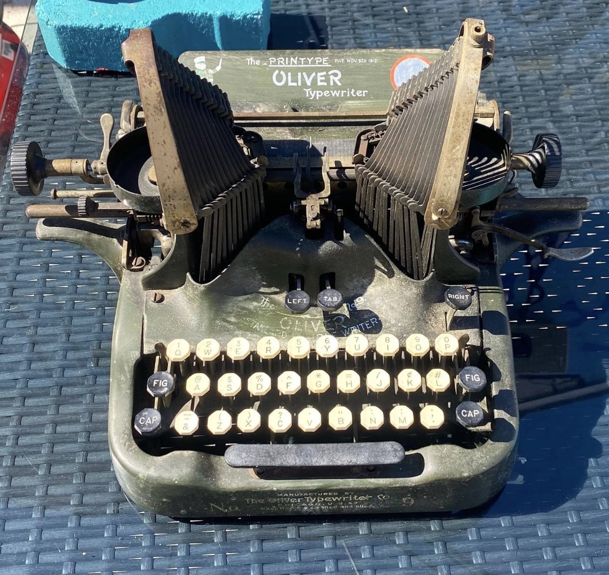 1912 oliver no. 9