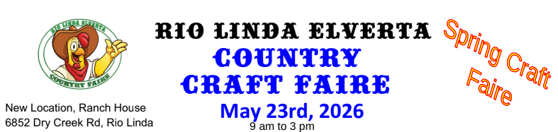 Rio Linda Elverta Country Craft Faire