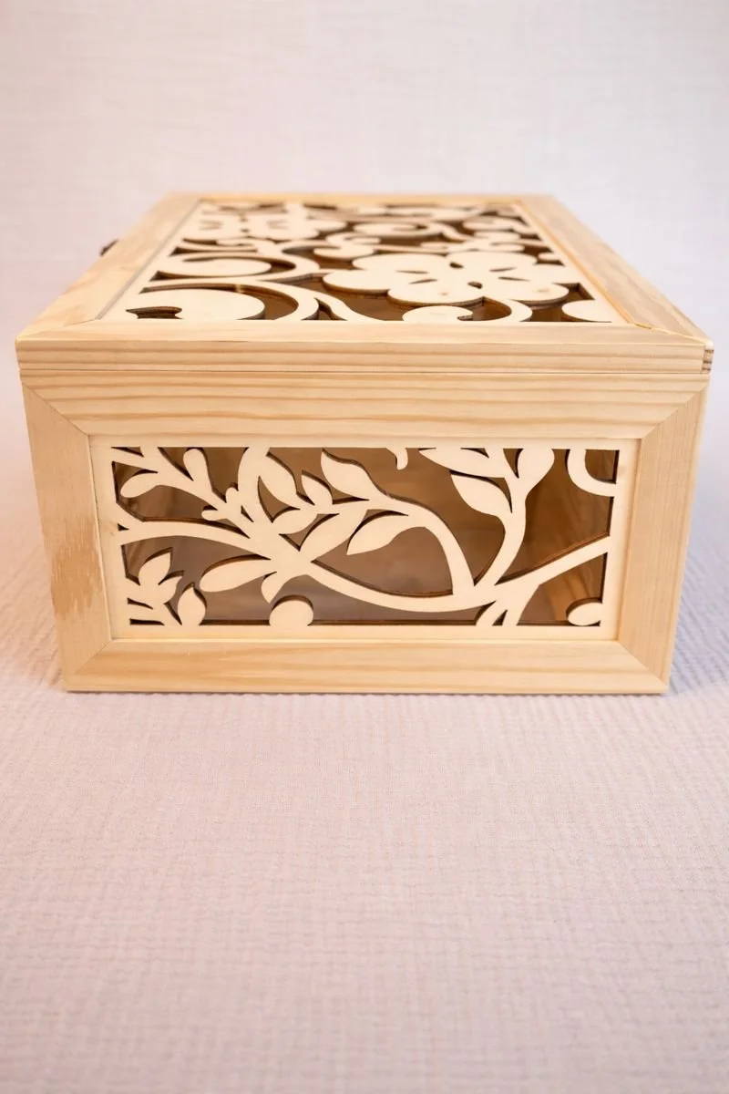 Limited Quantity Decorative Floral Keepsake Box Side.png