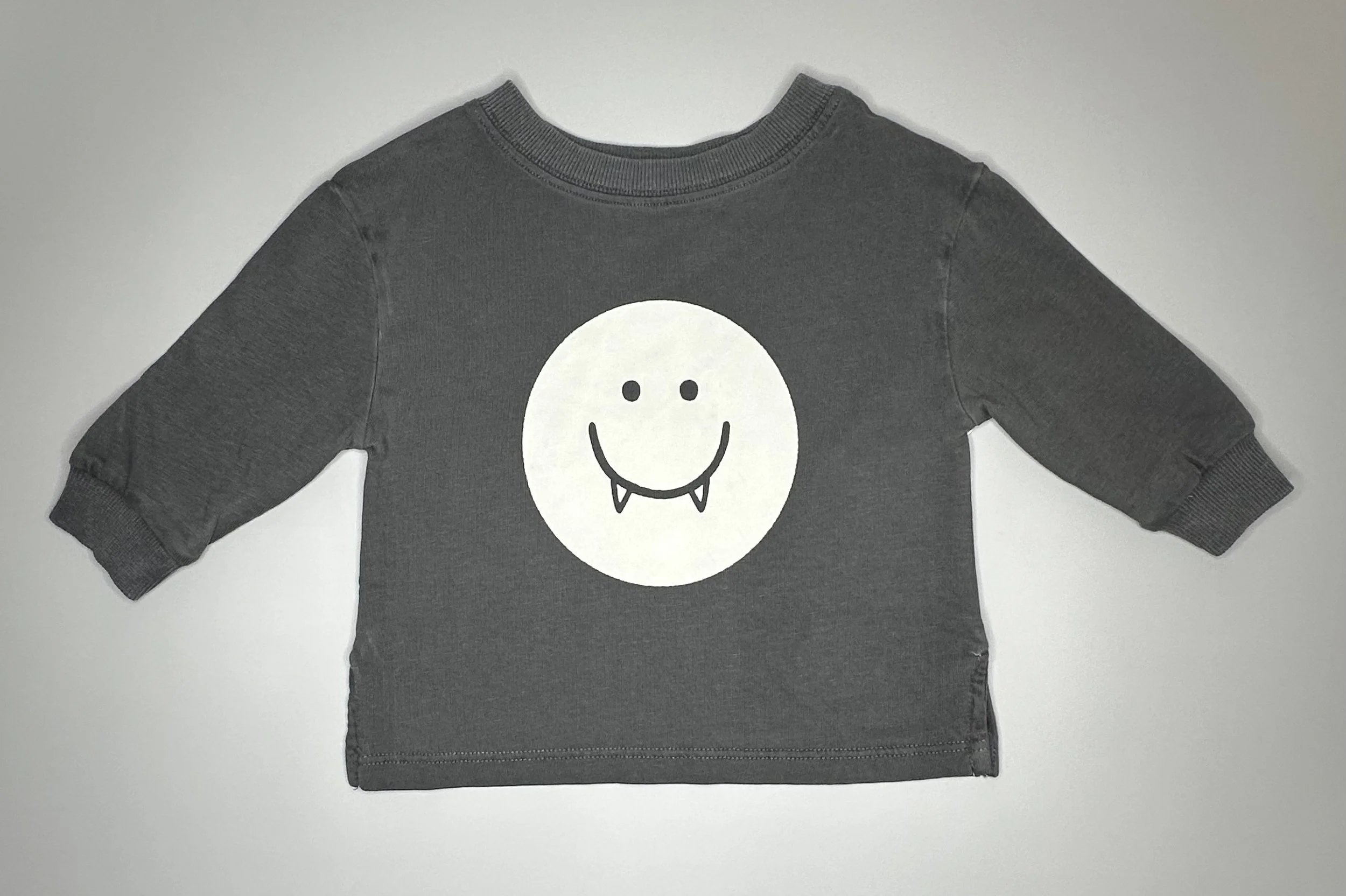 Smiley Monster Long-Sleeve Tee (6 mos)