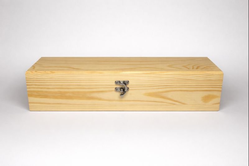 Classic Long Wooden Keepsake Box Front.png