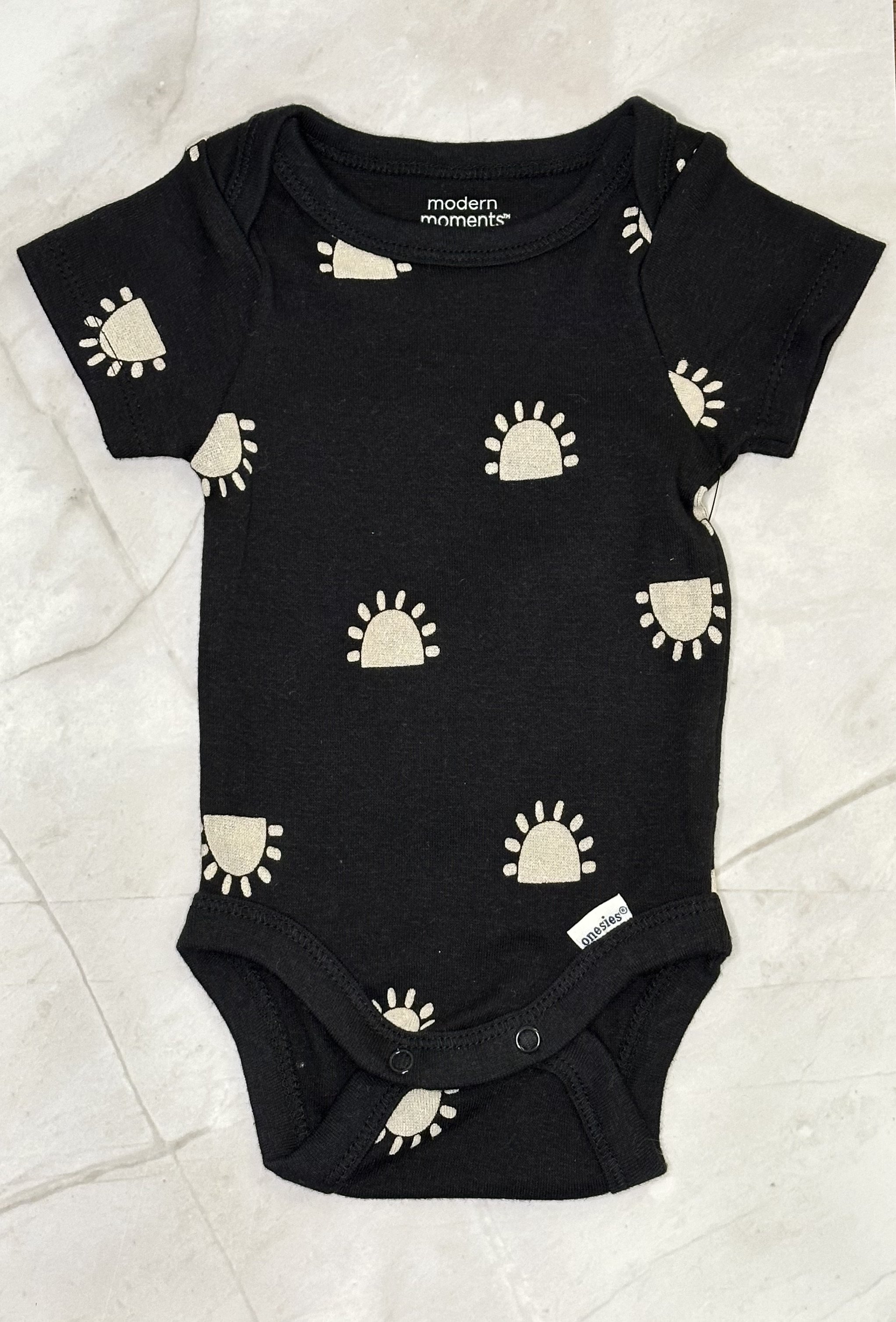 Sun Print Baby Bodysuit (NB)