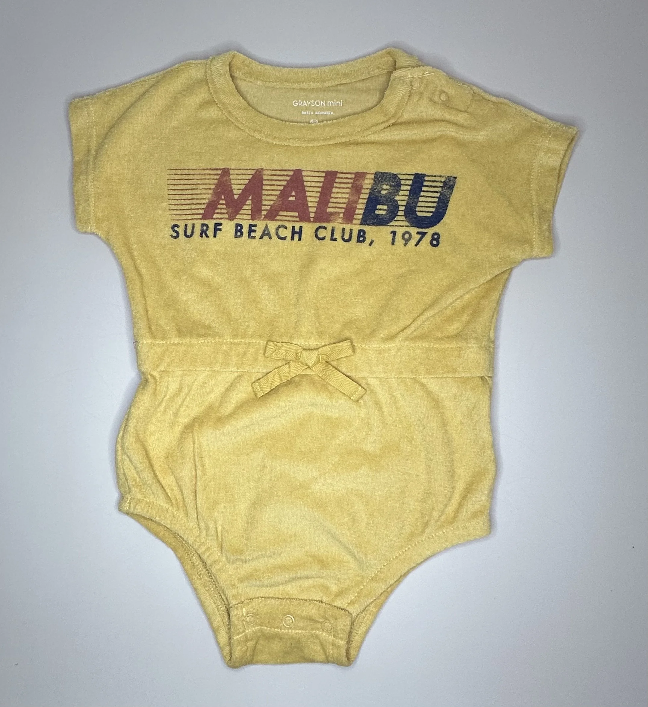 Surf Club Graphic Bodysuit (6-9 mos)