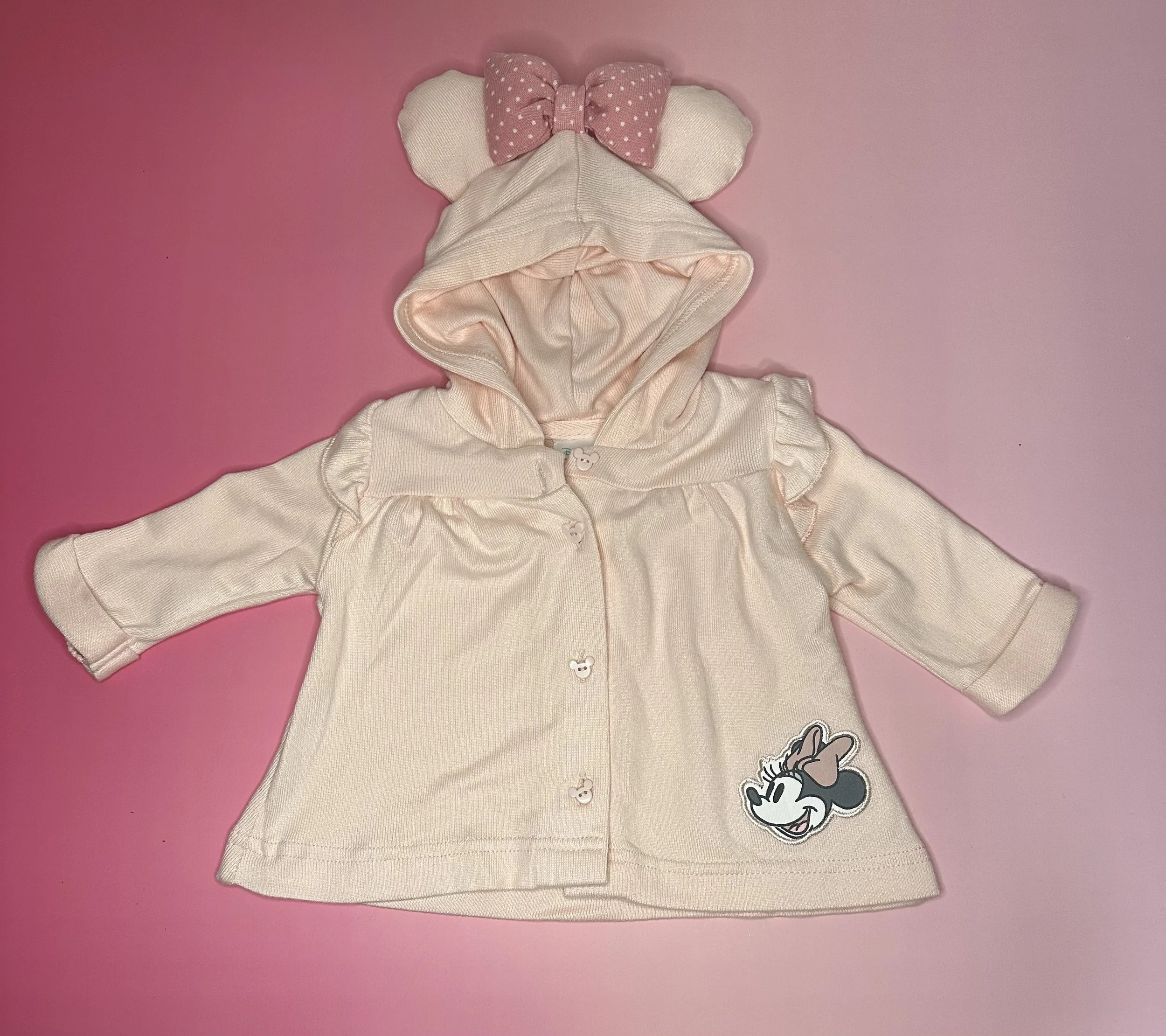 Baby Minnie Mouse Hooded Jacket (3 mos)