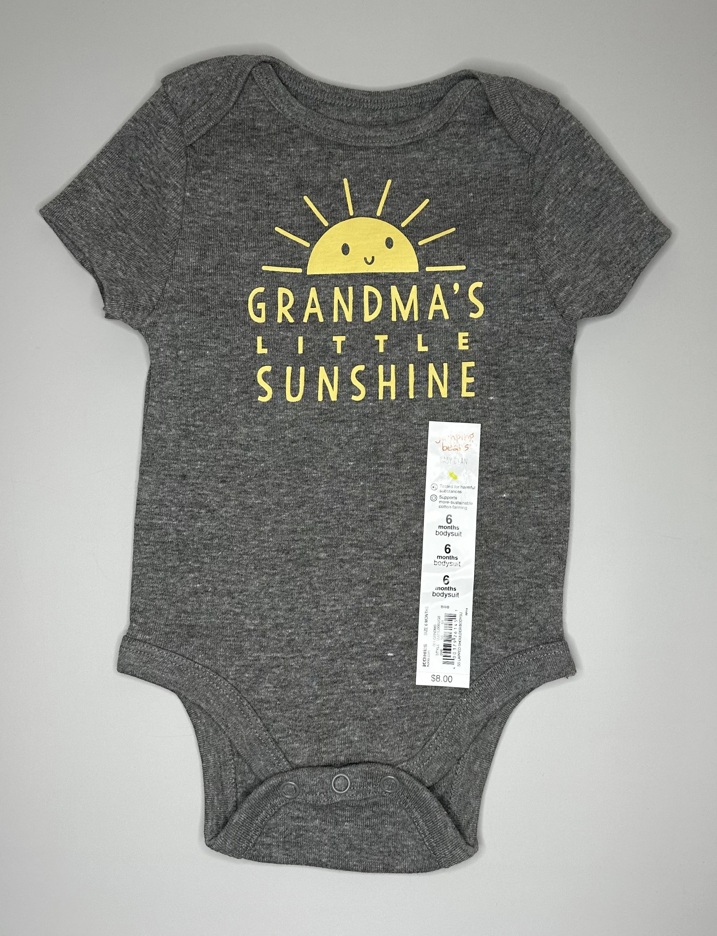 Grandma’s Little Sunshine Bodysuit (6 mos)