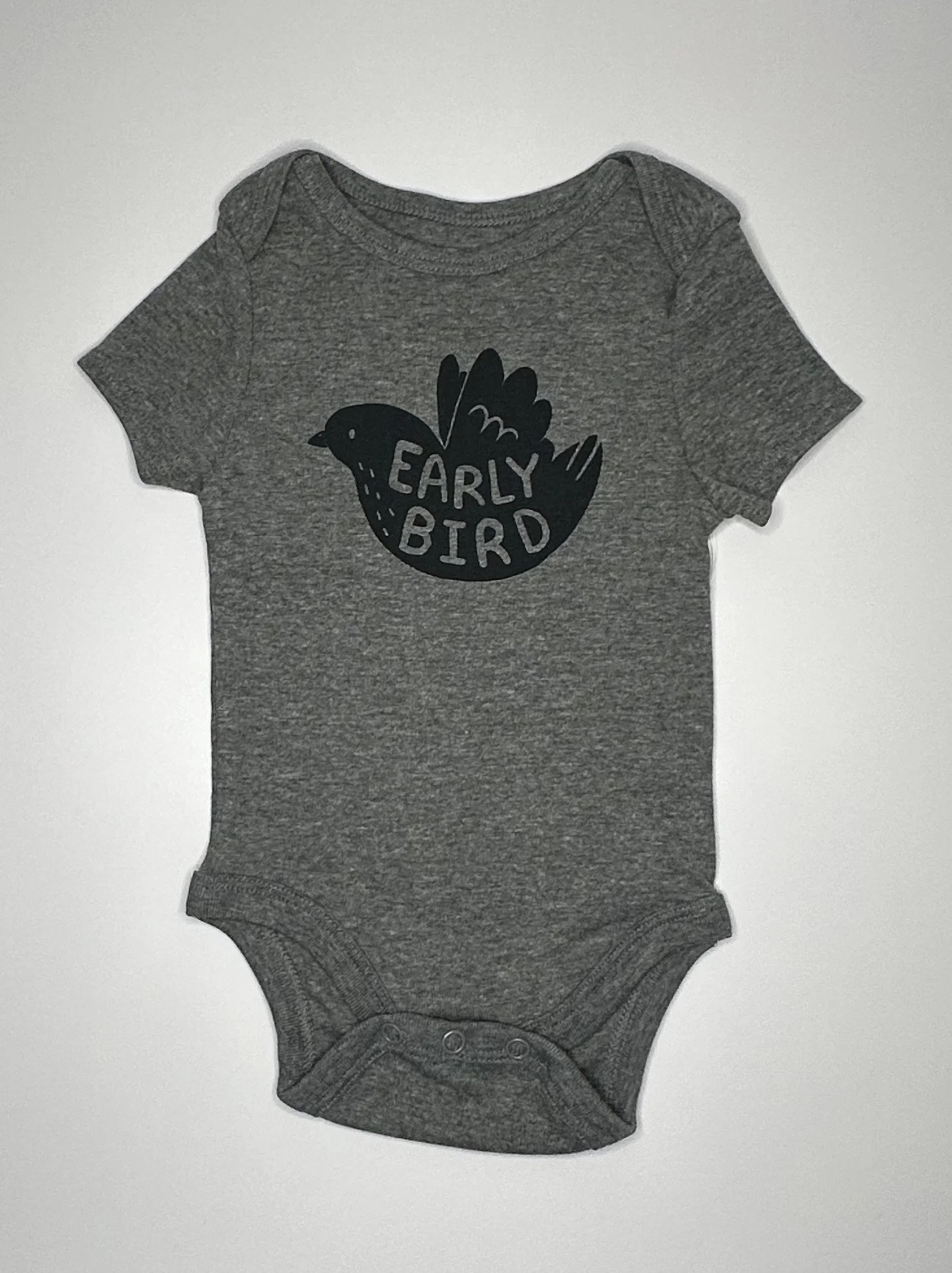 Baby “Early Bird” Graphic Bodysuit (3 mos)