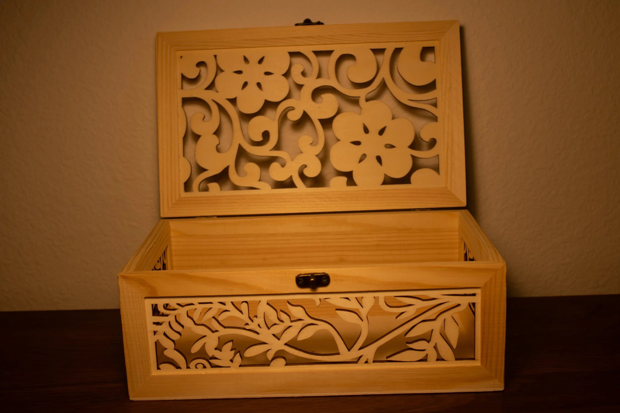 Decorative Floral Keepsake Box Open.jpg