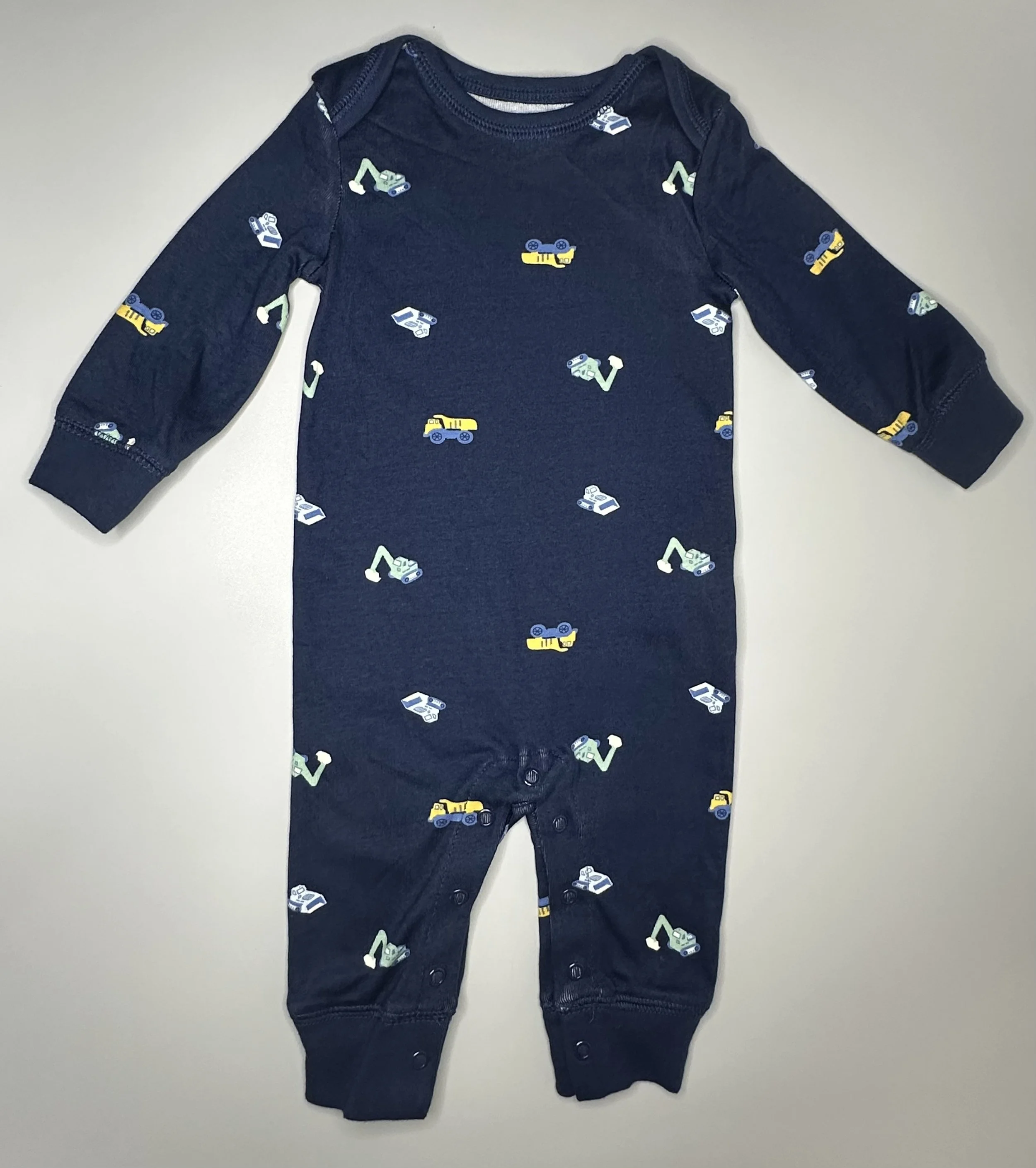 Construction Crew Long-Sleeve Sleeper (6 mos)