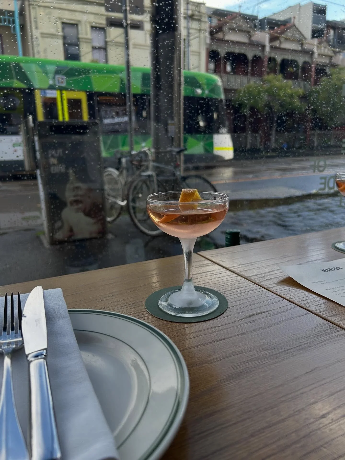 Melbourne, done slowly.

Good coffee to start the day, something fresh from a local bakery, and no real rush to be anywhere. Time spent wandering through Fitzroy, then easing into the evening, where one cocktail quietly becomes another.

It&rsquo;s t