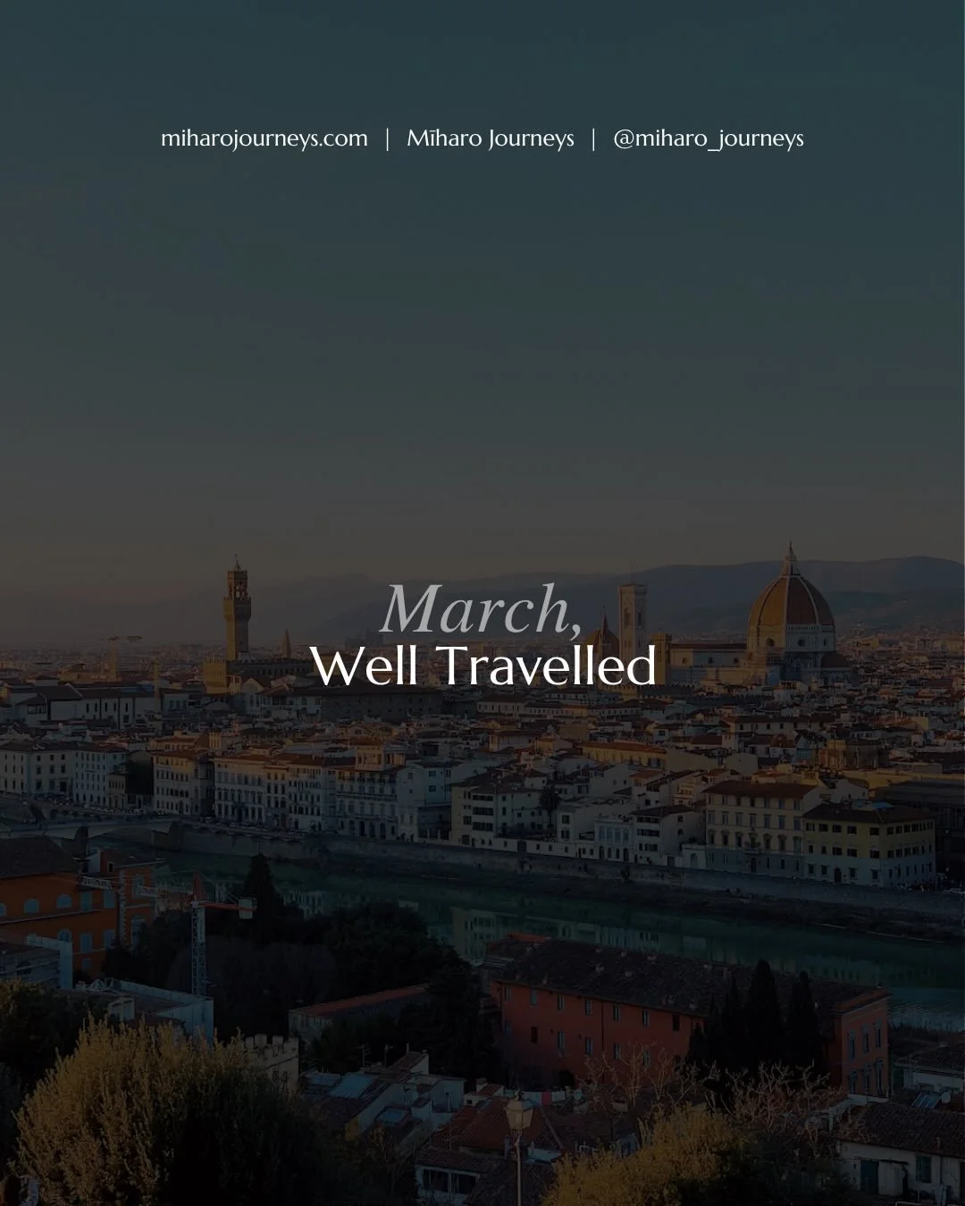 From private villas in Koh Samui and beachfront escapes in Honolulu, to refined city stays in Shanghai and Bangkok, and effortless European moments in Florence, Madrid, and beyond, last month&rsquo;s journeys were designed around one thing: how my cl