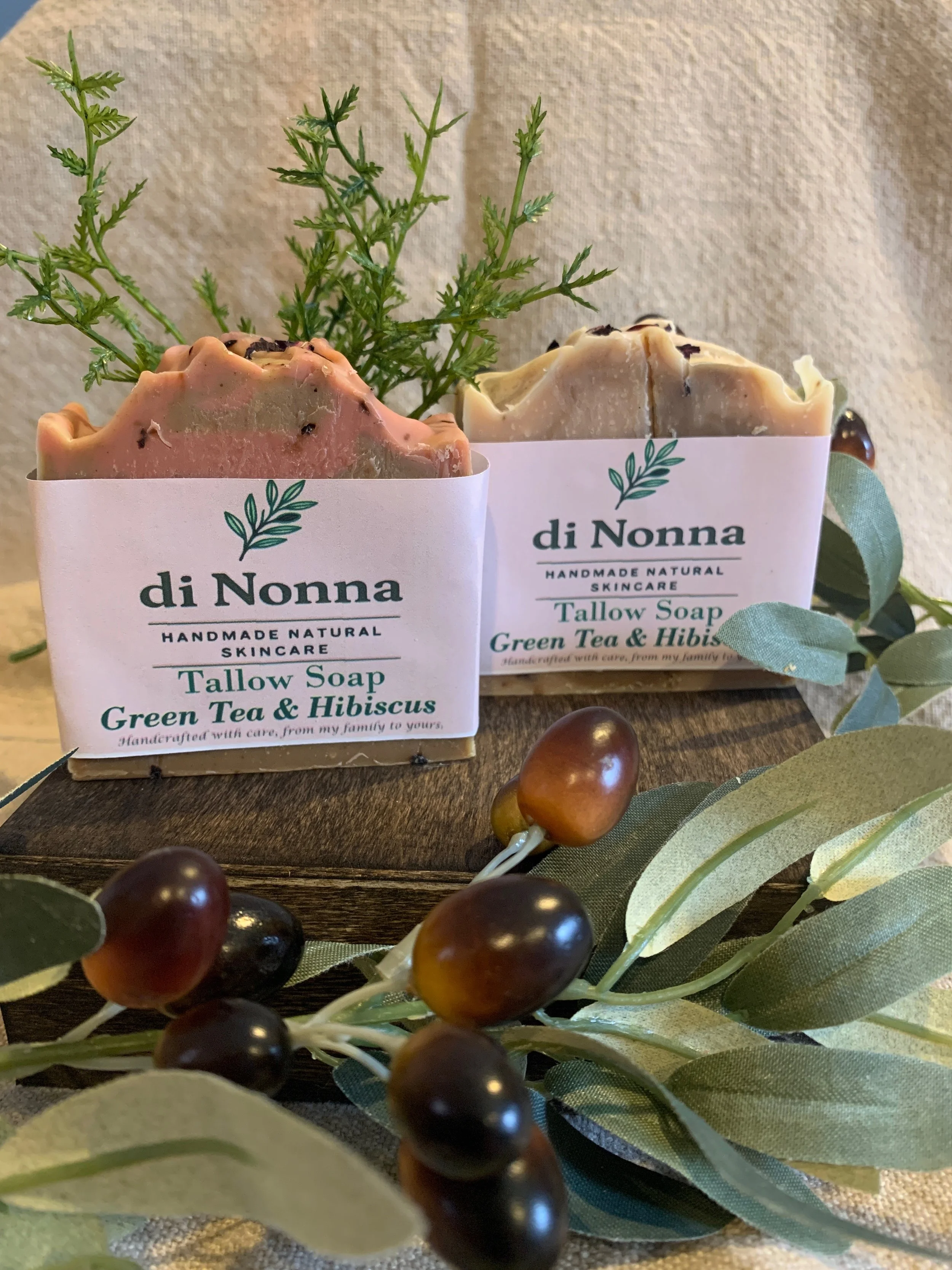 Green Tea and Hibiscus Soap 2.jpg