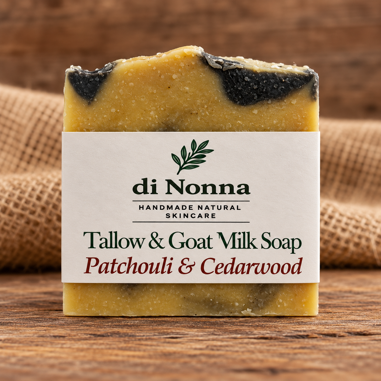 Patchouli & Cedarwood Tallow Soap