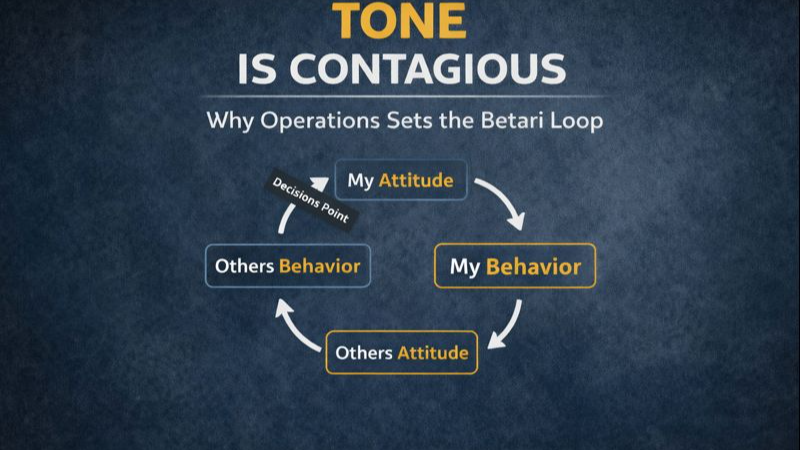 Tone Is Contagious: Why Operations Sets the Betari Loop