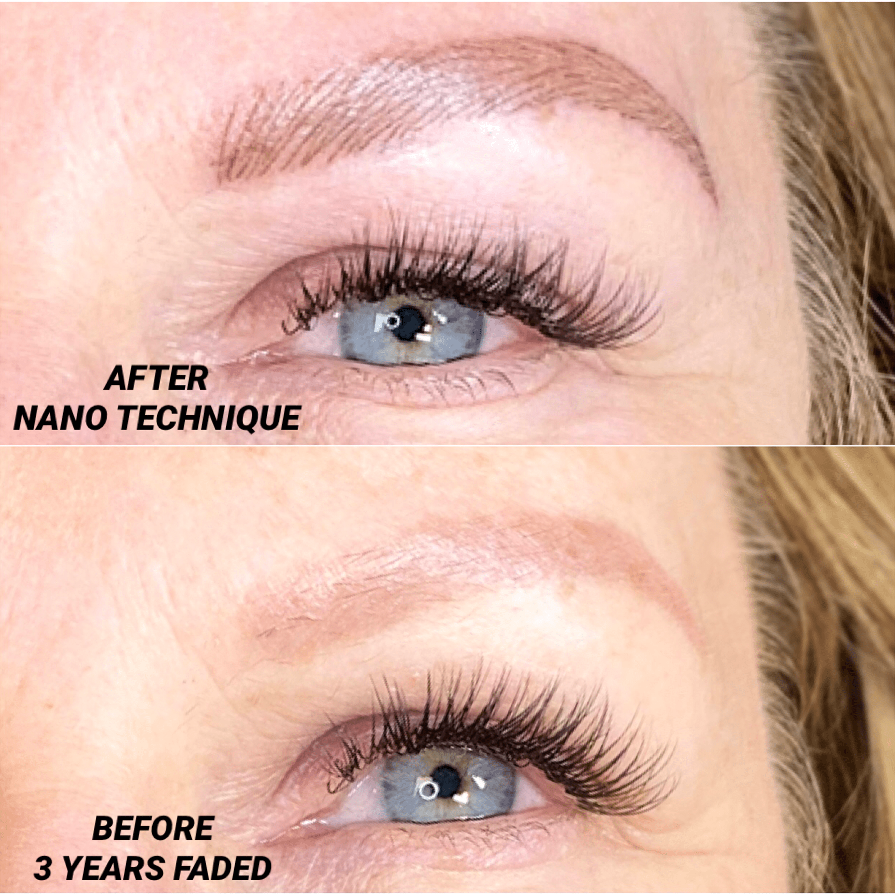 Fading Permanent Makeup Pigments