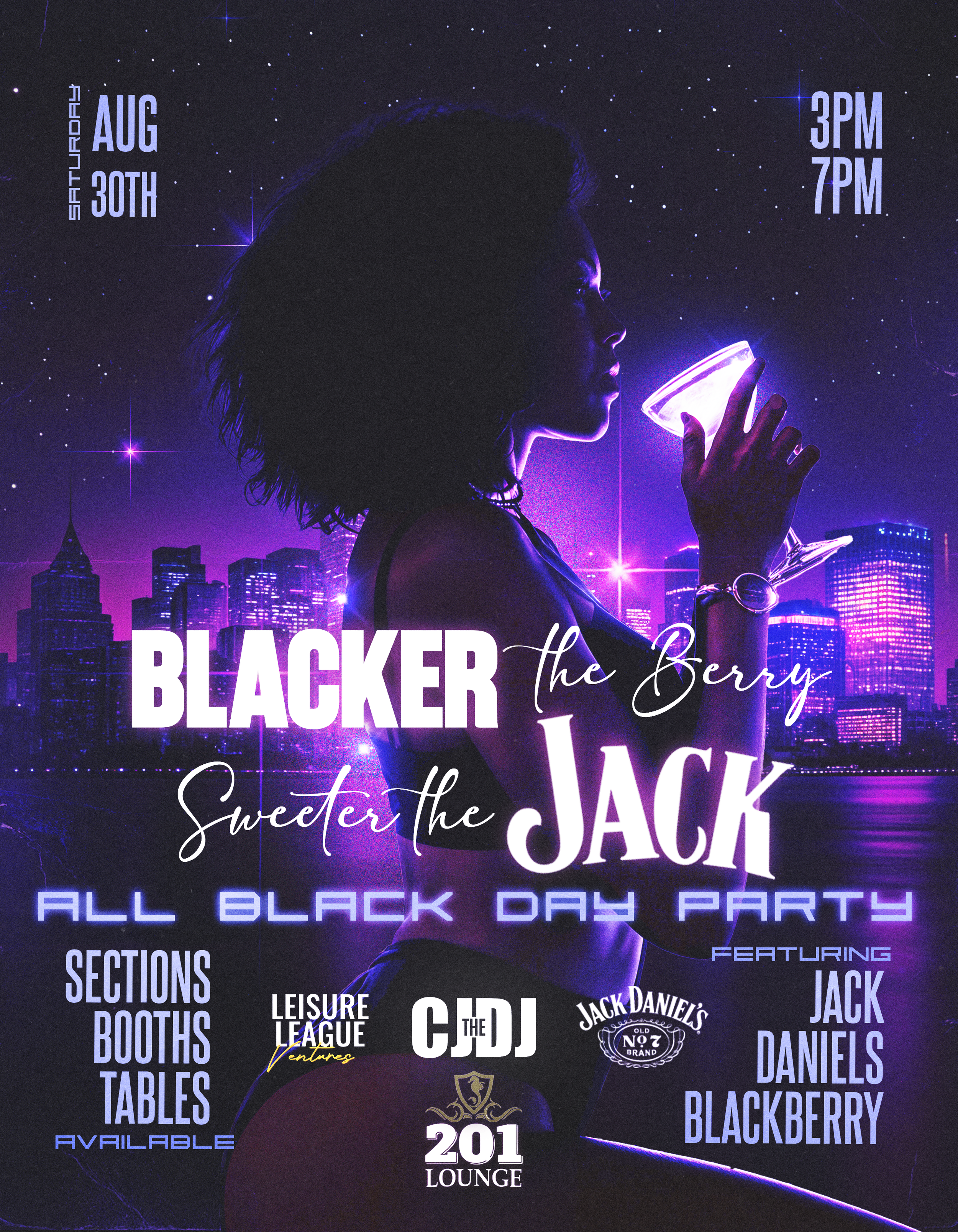 All BLACK Day Party (The BLACKER The Berry, the SWEETER the JACK)
