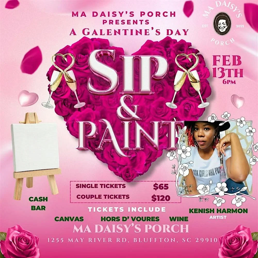 Sip & Paint (Galentine's Day Edition)