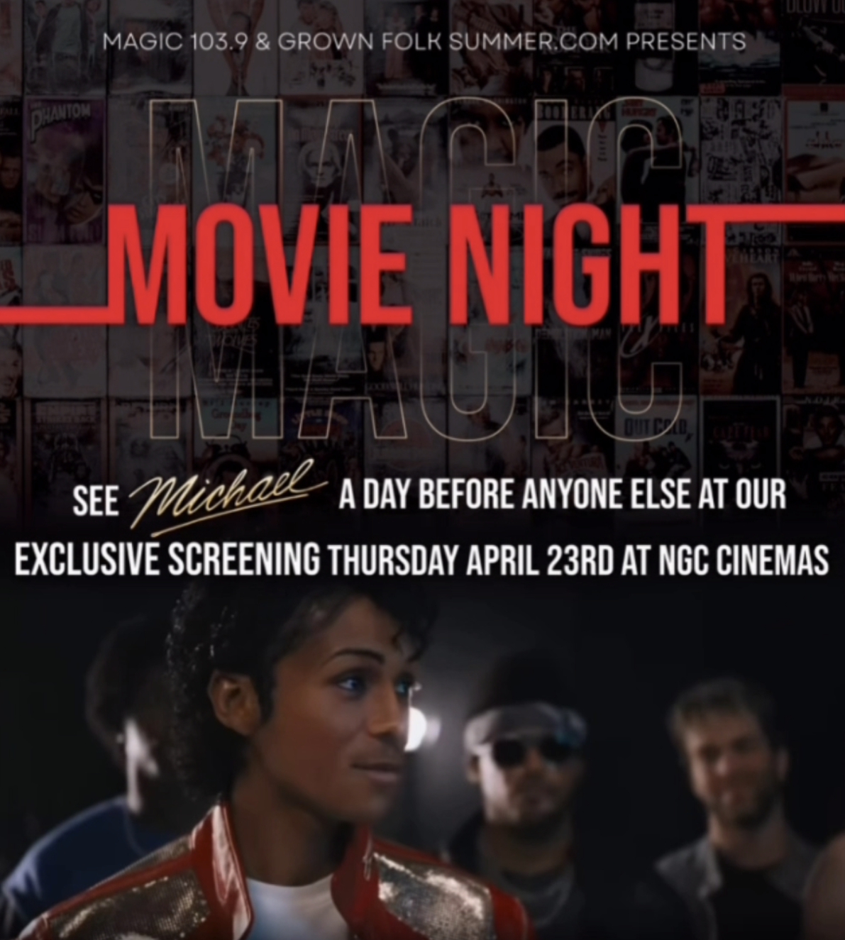 Magic Movie Night (Exclusive "Michael" Movie Screening with Magic 103.9)