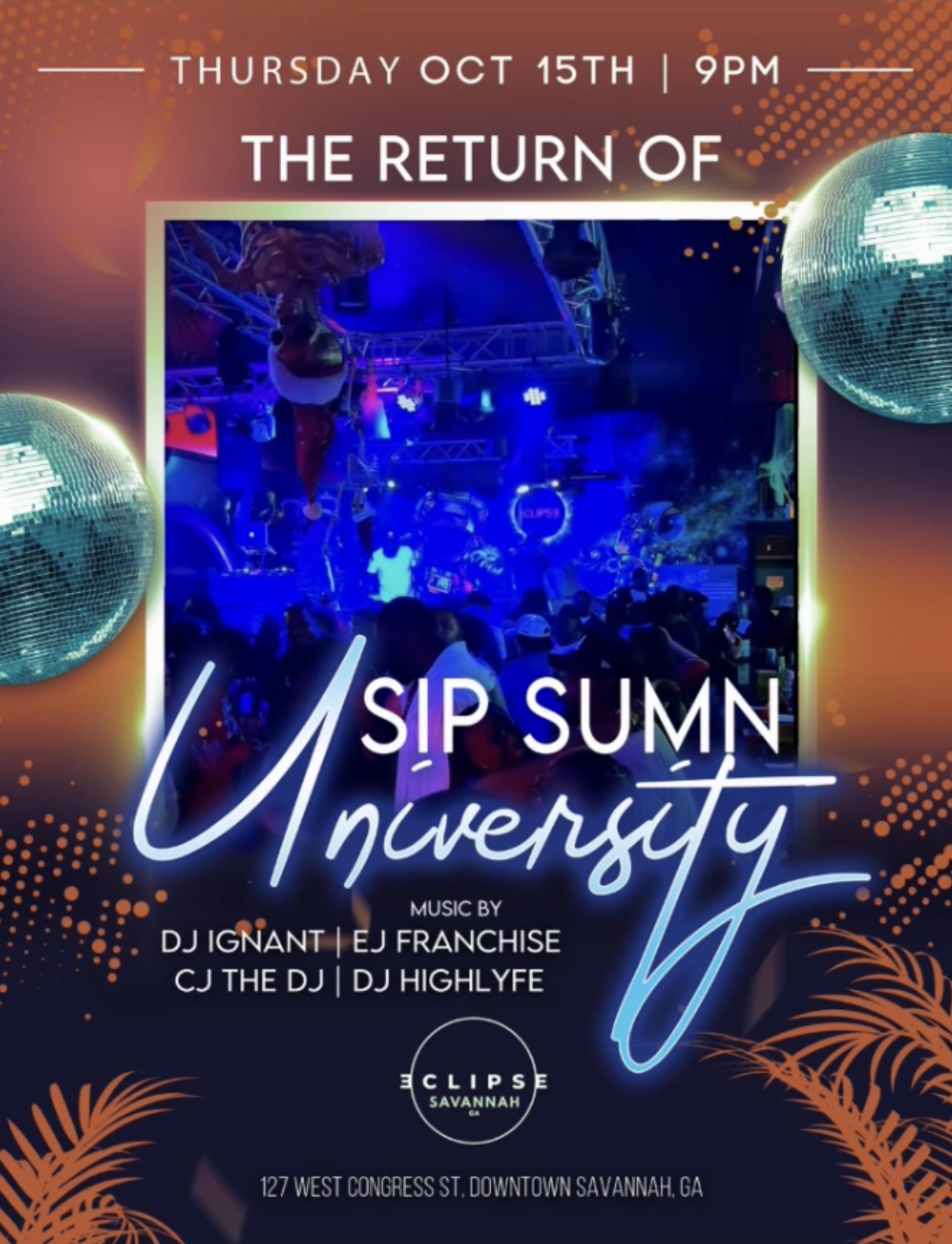 Sip Sumn U Alumni HC Weekend Kickoff