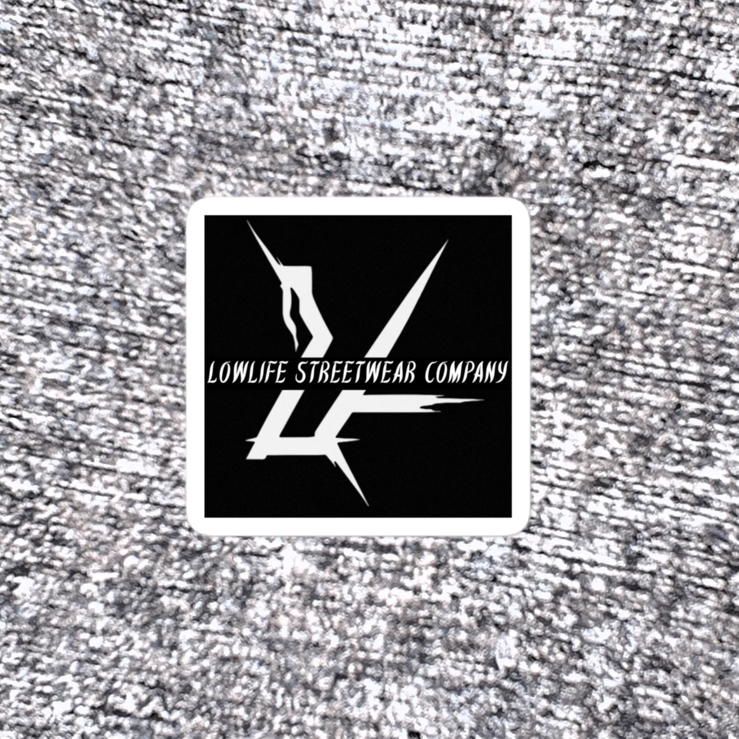 LOWLIFE Logo Die-Cut Sticker (2