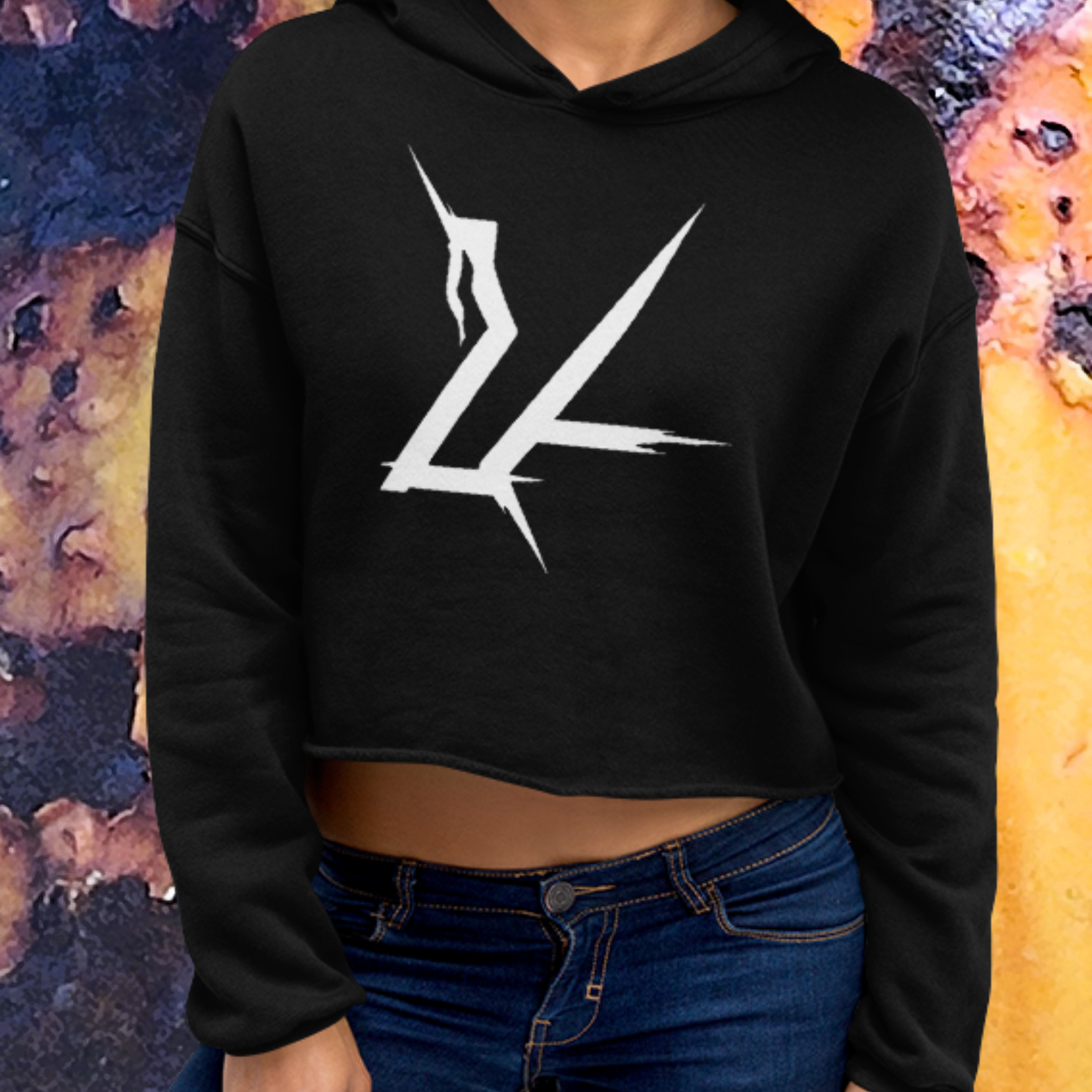 LOWLIFE Women’s Crop Hoodie