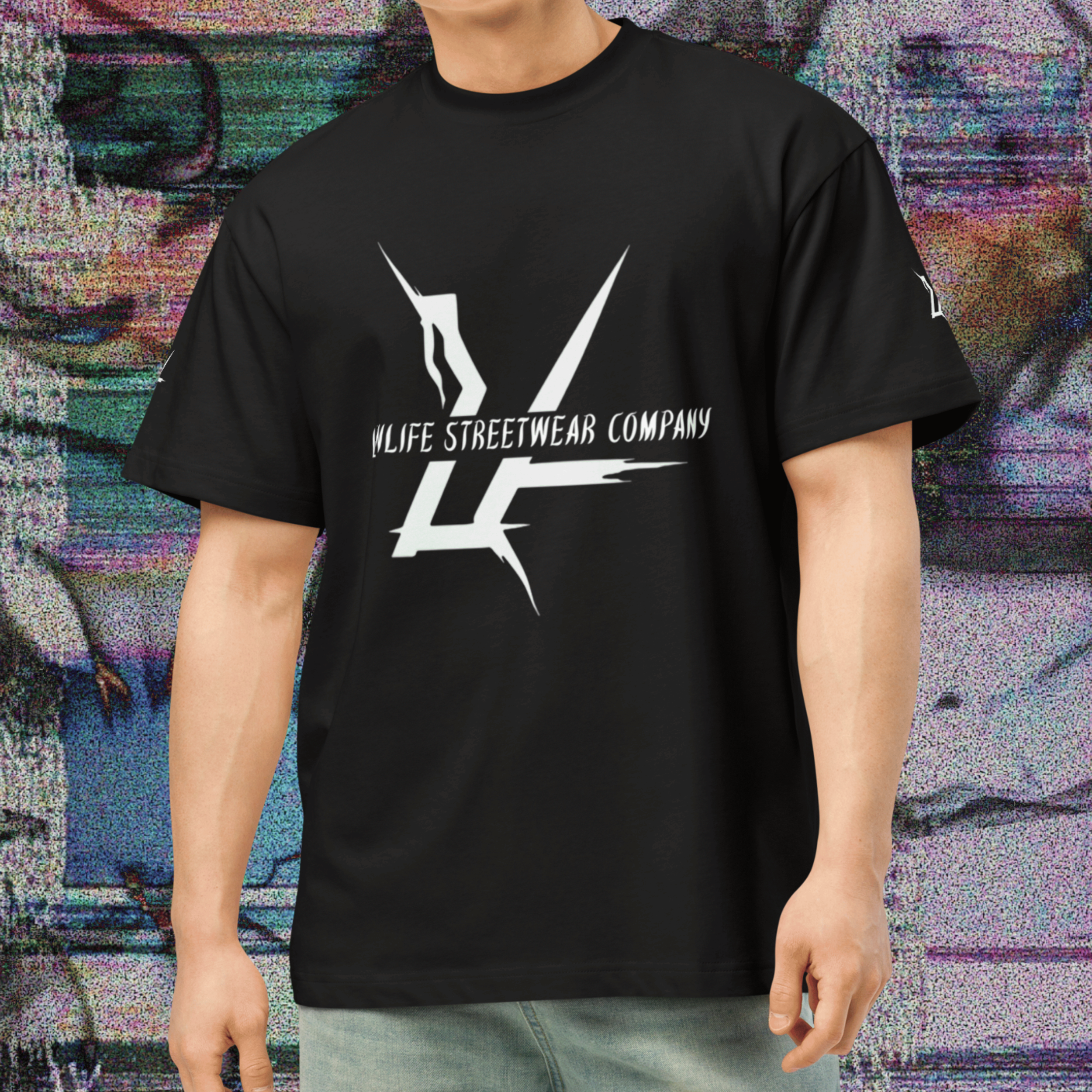 LOWLIFE Men’s Oversized Logo Tee