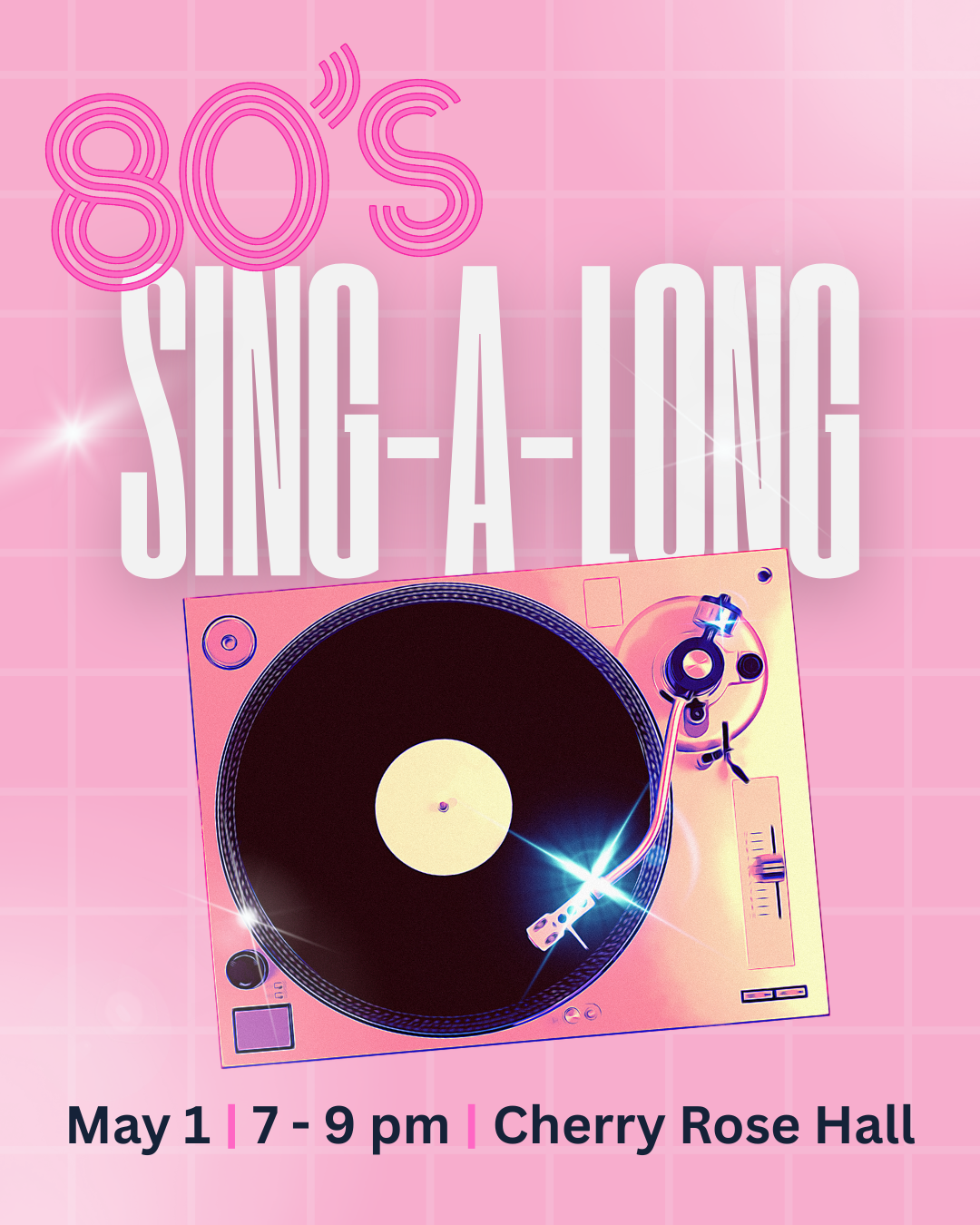 80’s Sing-a-long