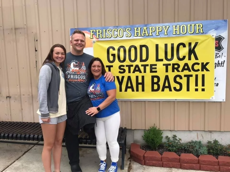 Supporting one of our servers at State Track