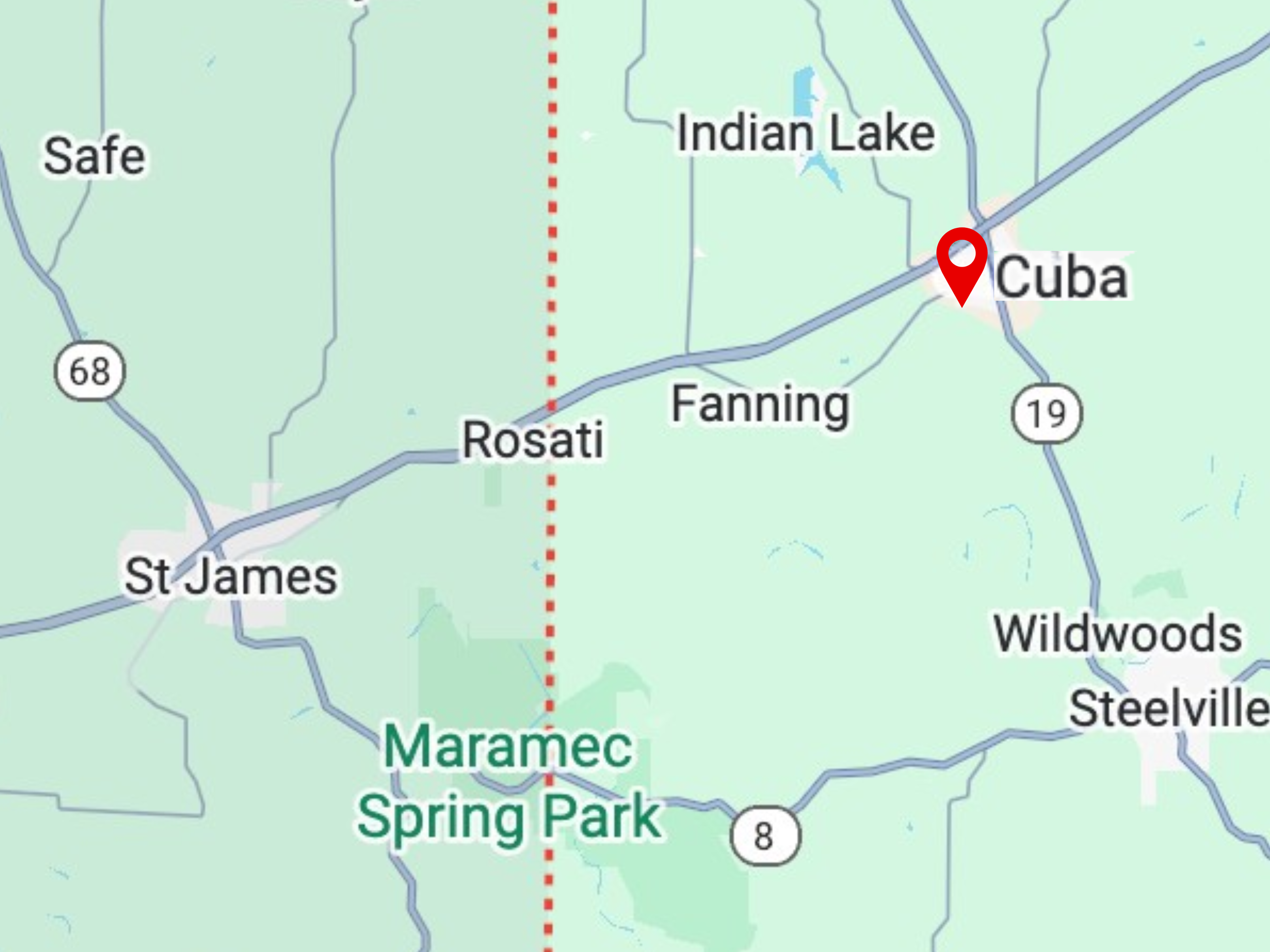 Best food near St. James Missouri