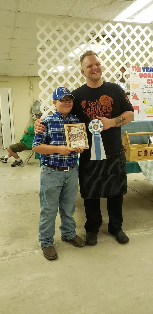 Frisco's sponsored a 4H exhibit at the county fair