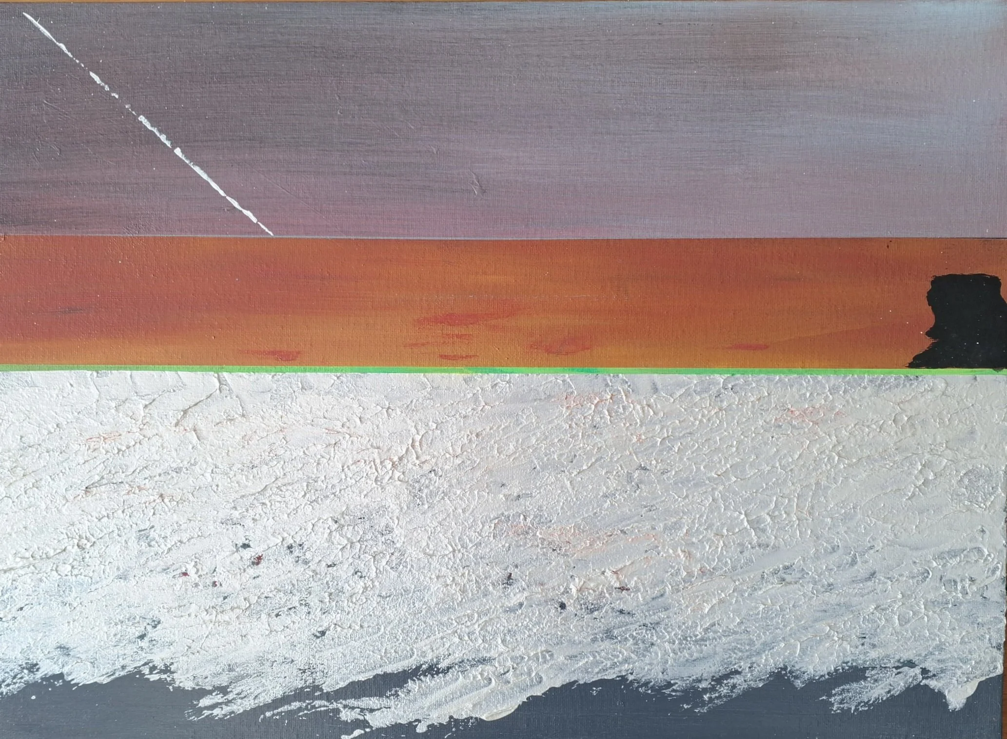 Green Flash Sunset
Acrylic on canvas on wood
sold