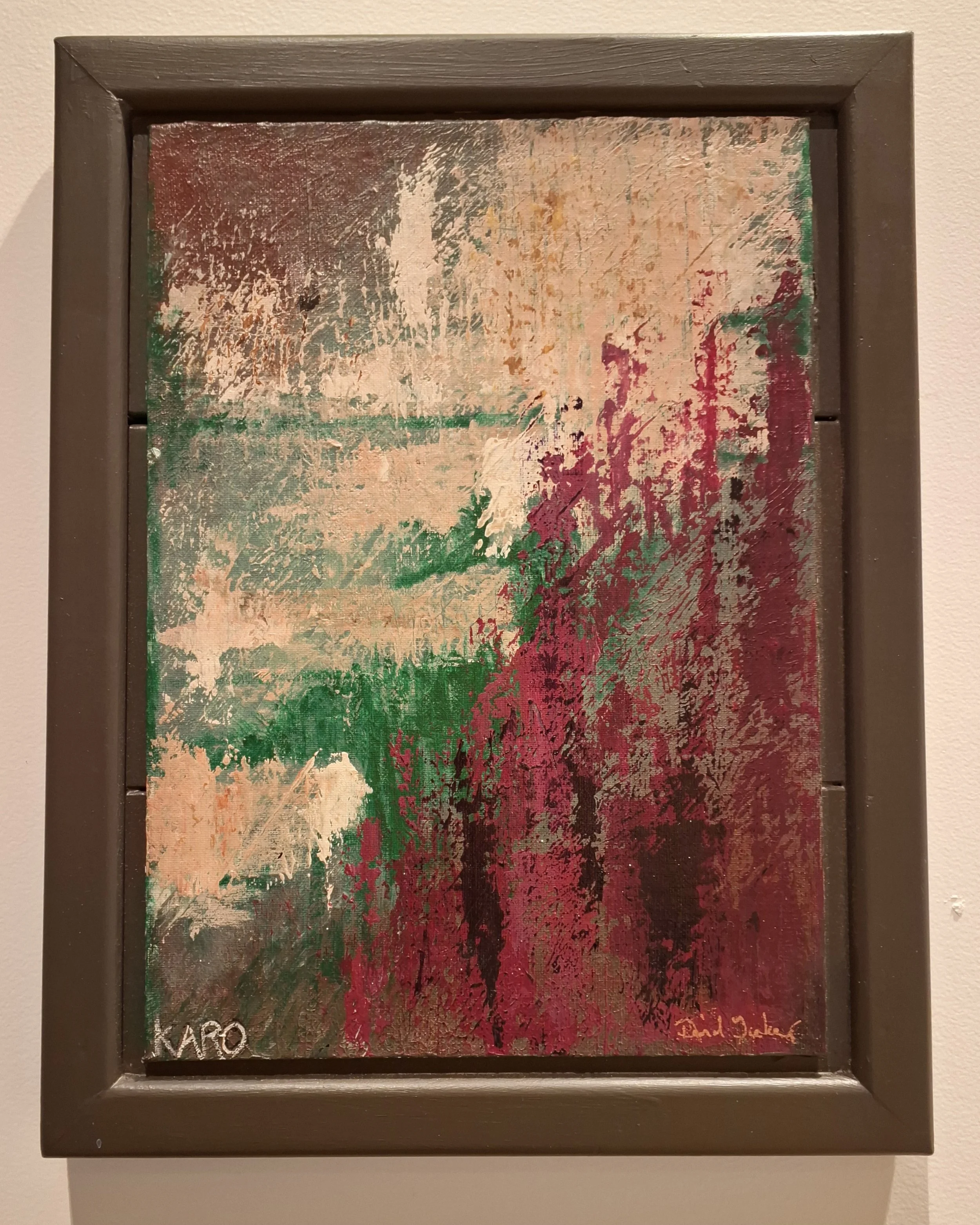 Karo The Tree of Muriwai
Acrylic on Canvas on wood, framed
330mm x 420mm
$380.00