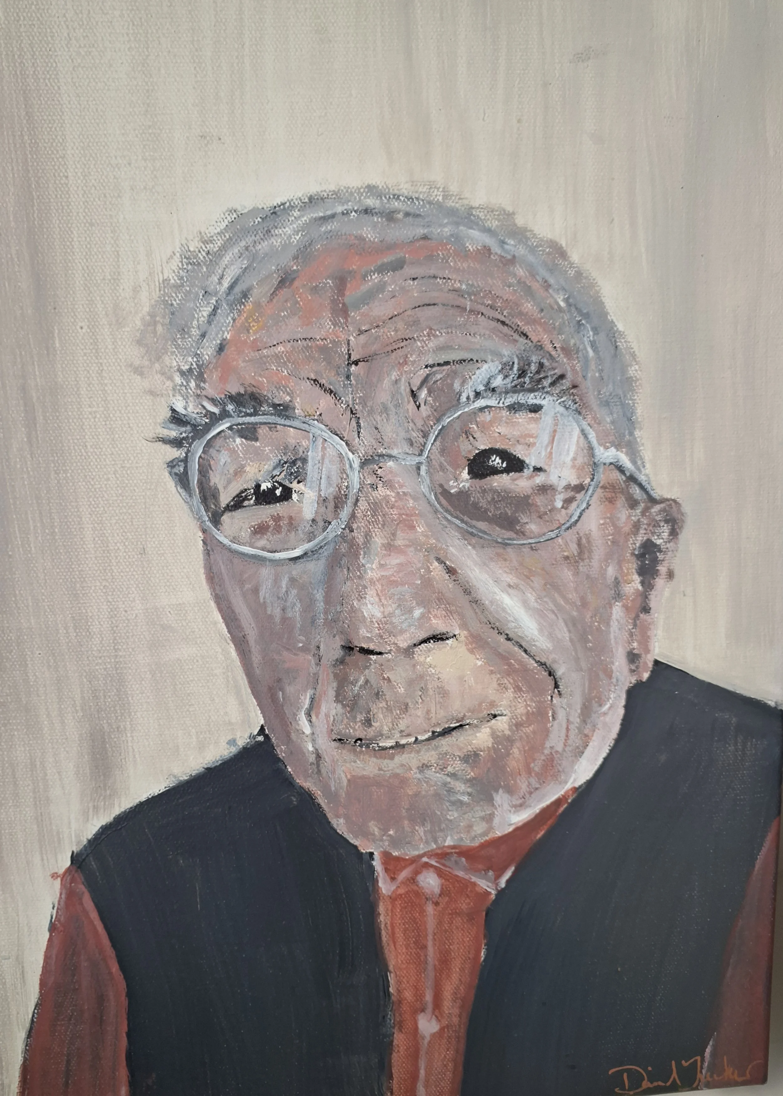 Harry From Woolwich
Acrylic on canvas 340mm x 435mm framed
$350.00  